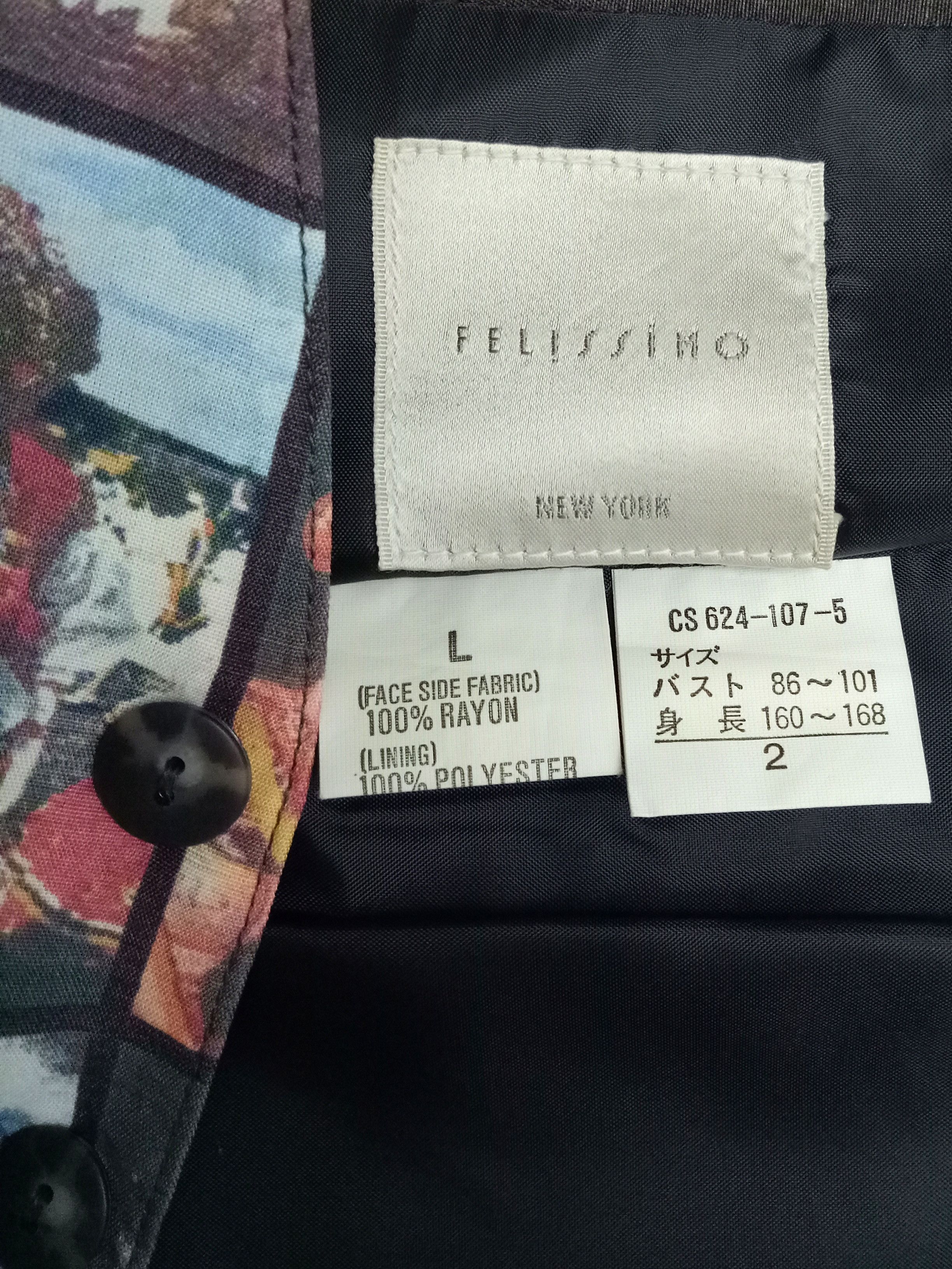 Other 🔥🔥🔥Felissimo New York Pop Art World Culture Rayon Vest Size US M / EU 48-50 / 2 - 8 Thumbnail