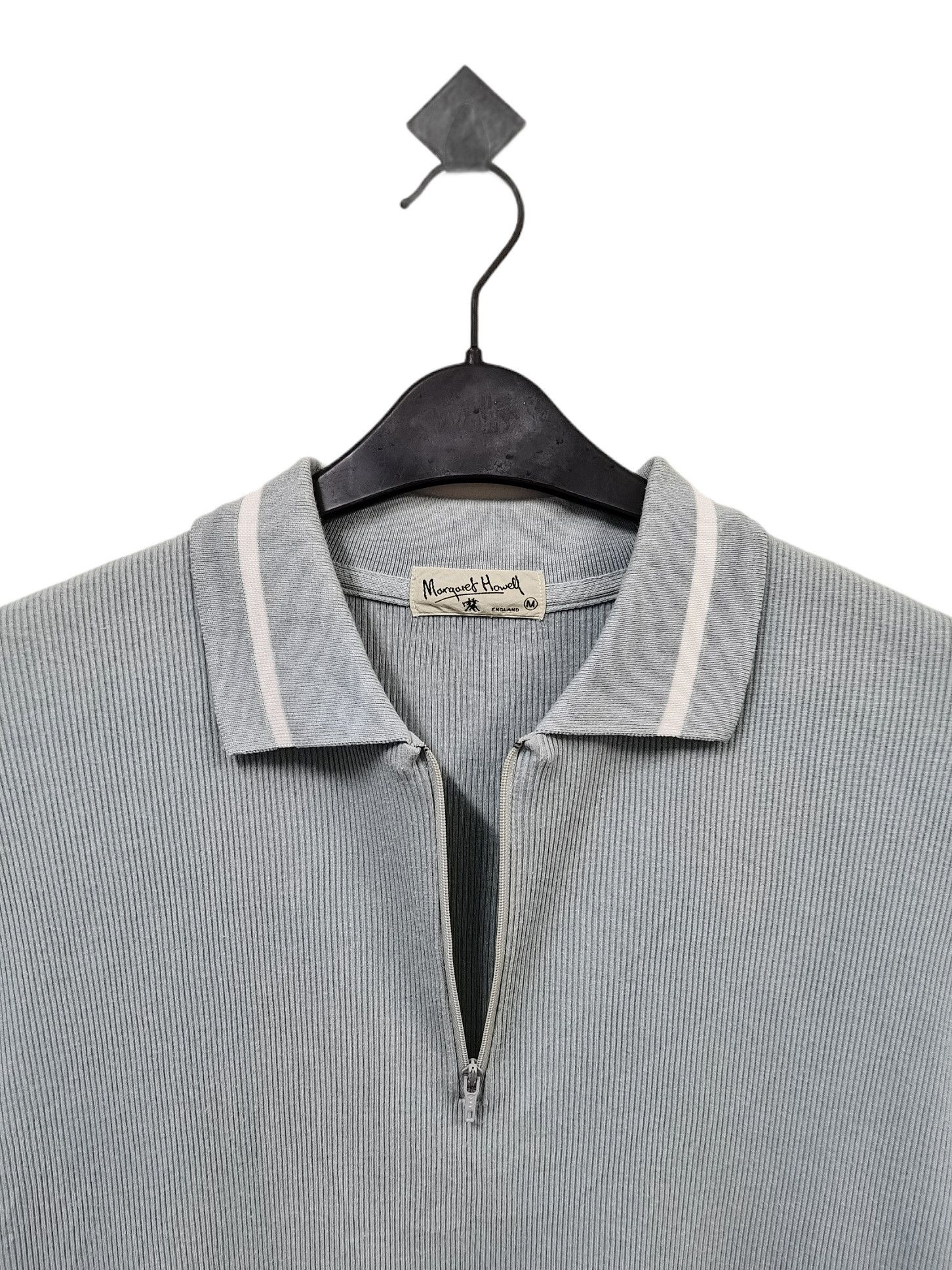 Margaret Howell 🔥🔥Margaret Howell England Vintage Half Zip Up Collar Shirt Size US S / EU 44-46 / 1 - 2 Thumbnail