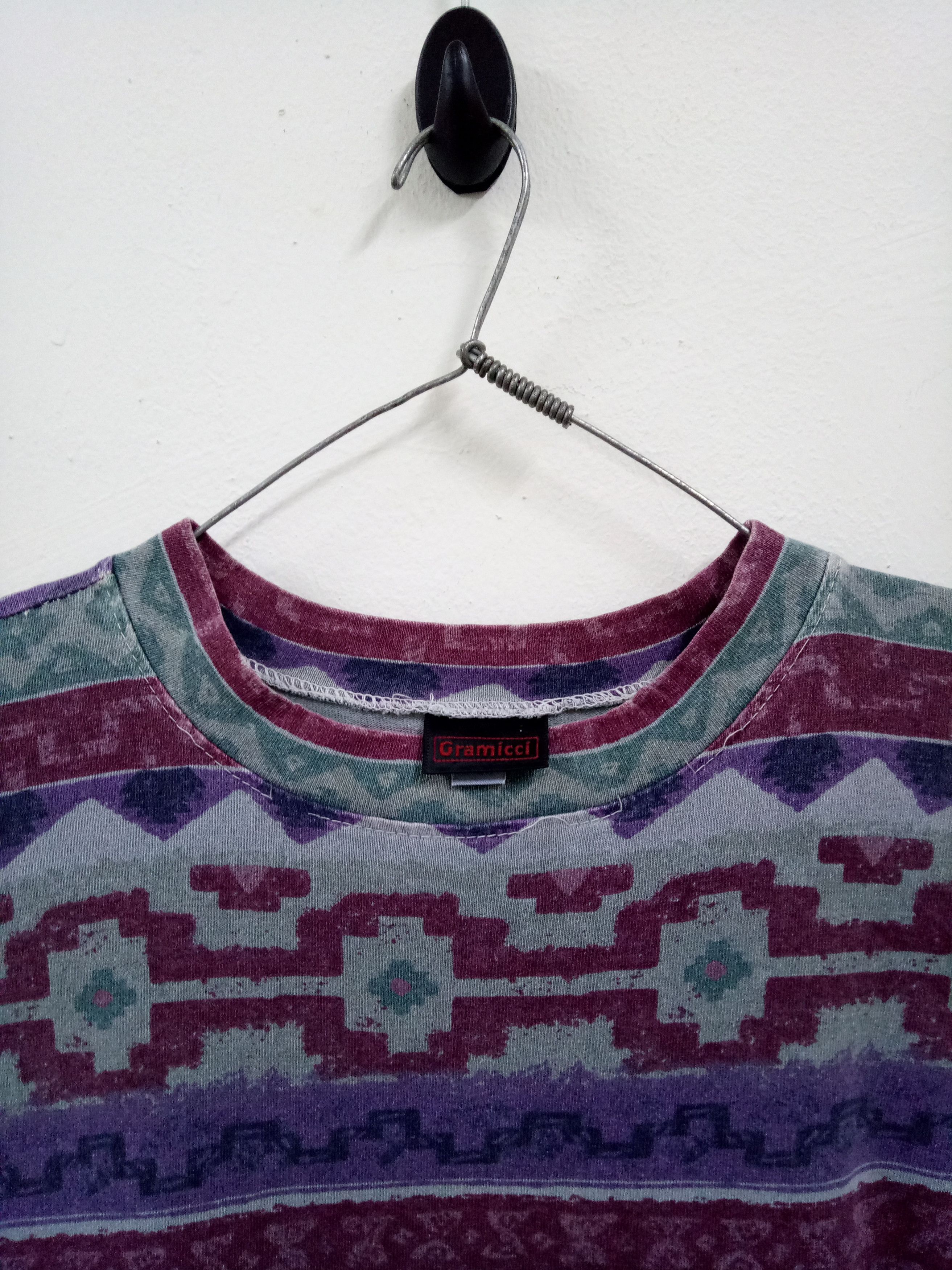 Gramicci 🔥🔥🔥Vintage Gramicci Made in U.S.A Tribal Aztec Art Tee Size US M / EU 48-50 / 2 - 3 Thumbnail