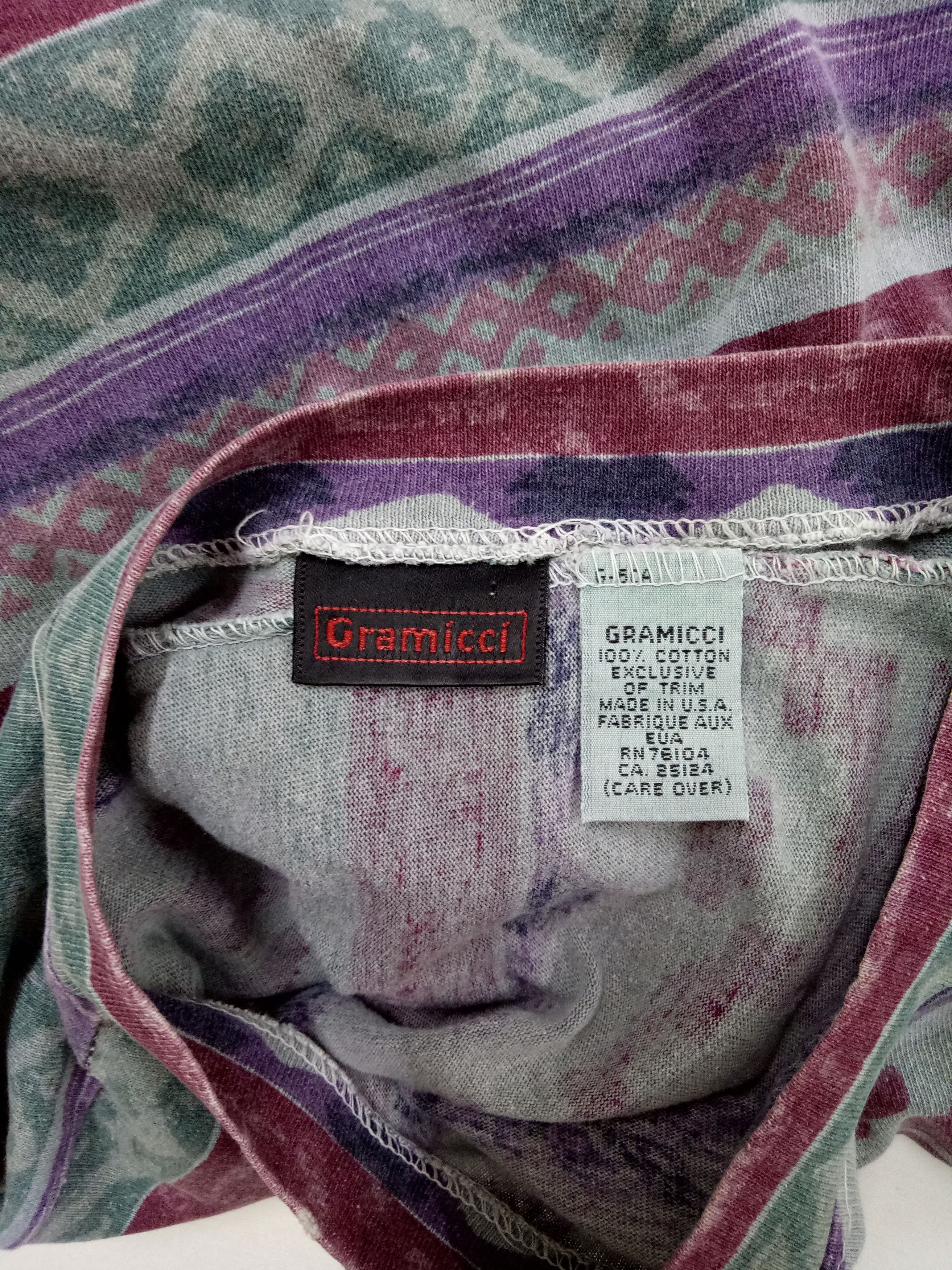 Gramicci 🔥🔥🔥Vintage Gramicci Made in U.S.A Tribal Aztec Art Tee Size US M / EU 48-50 / 2 - 9 Thumbnail