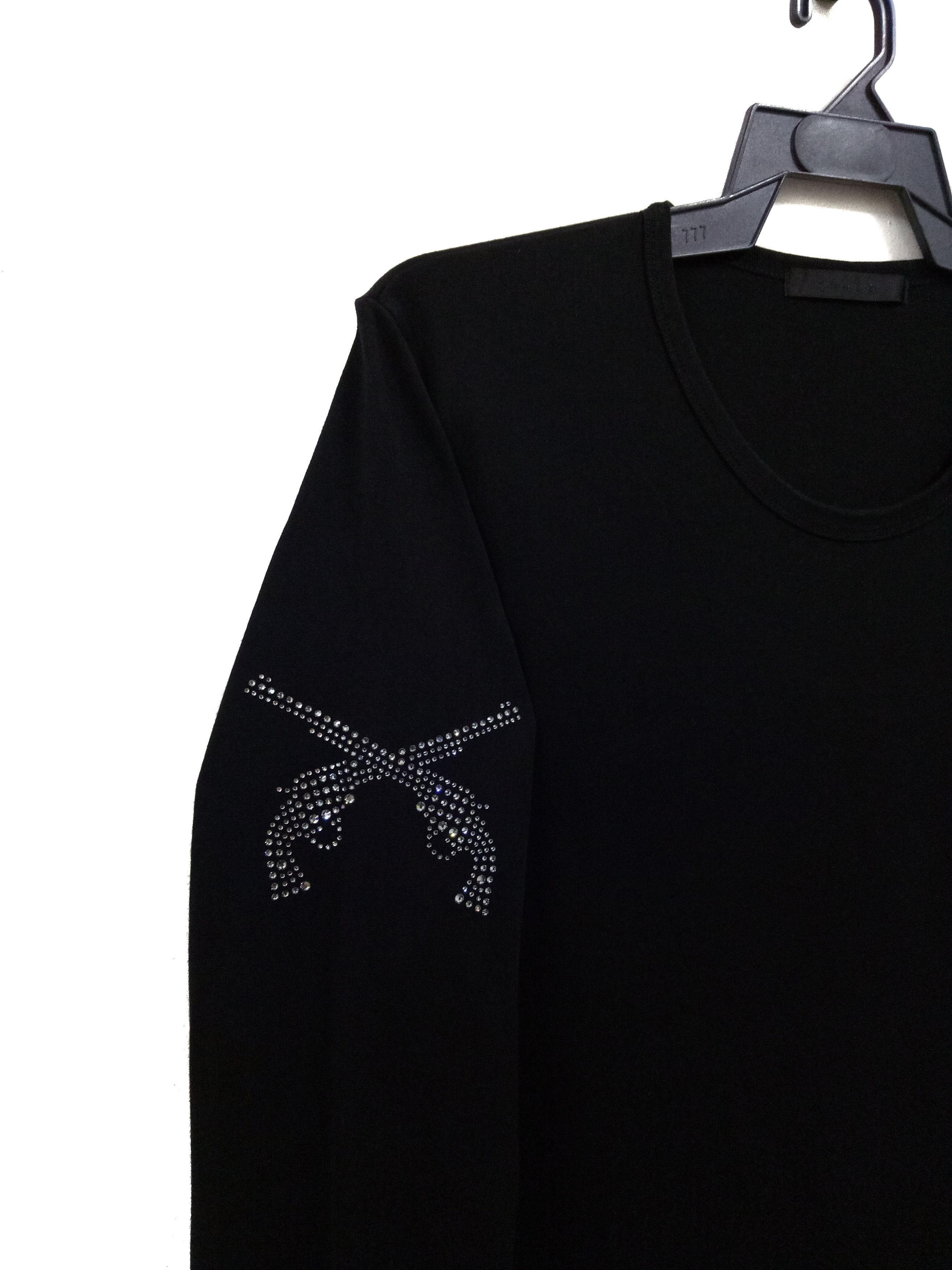 Roar 🔥ROARGUNS🇯🇵Pistol Swarovski Crystal Logo LS T-Shirt RARE Size US M / EU 48-50 / 2 - 7 Thumbnail
