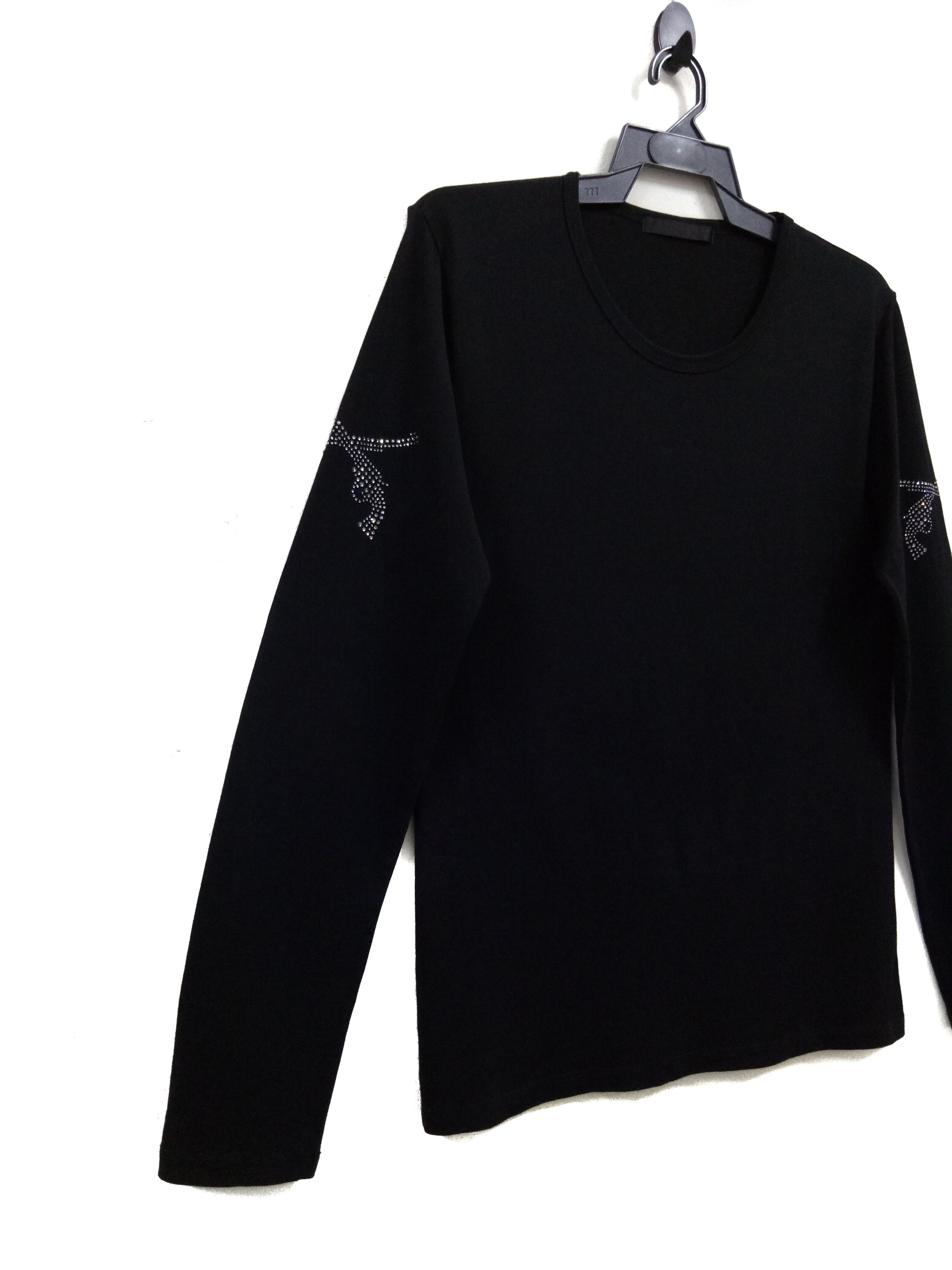 Roar 🔥ROARGUNS🇯🇵Pistol Swarovski Crystal Logo LS T-Shirt RARE Size US M / EU 48-50 / 2 - 2 Thumbnail