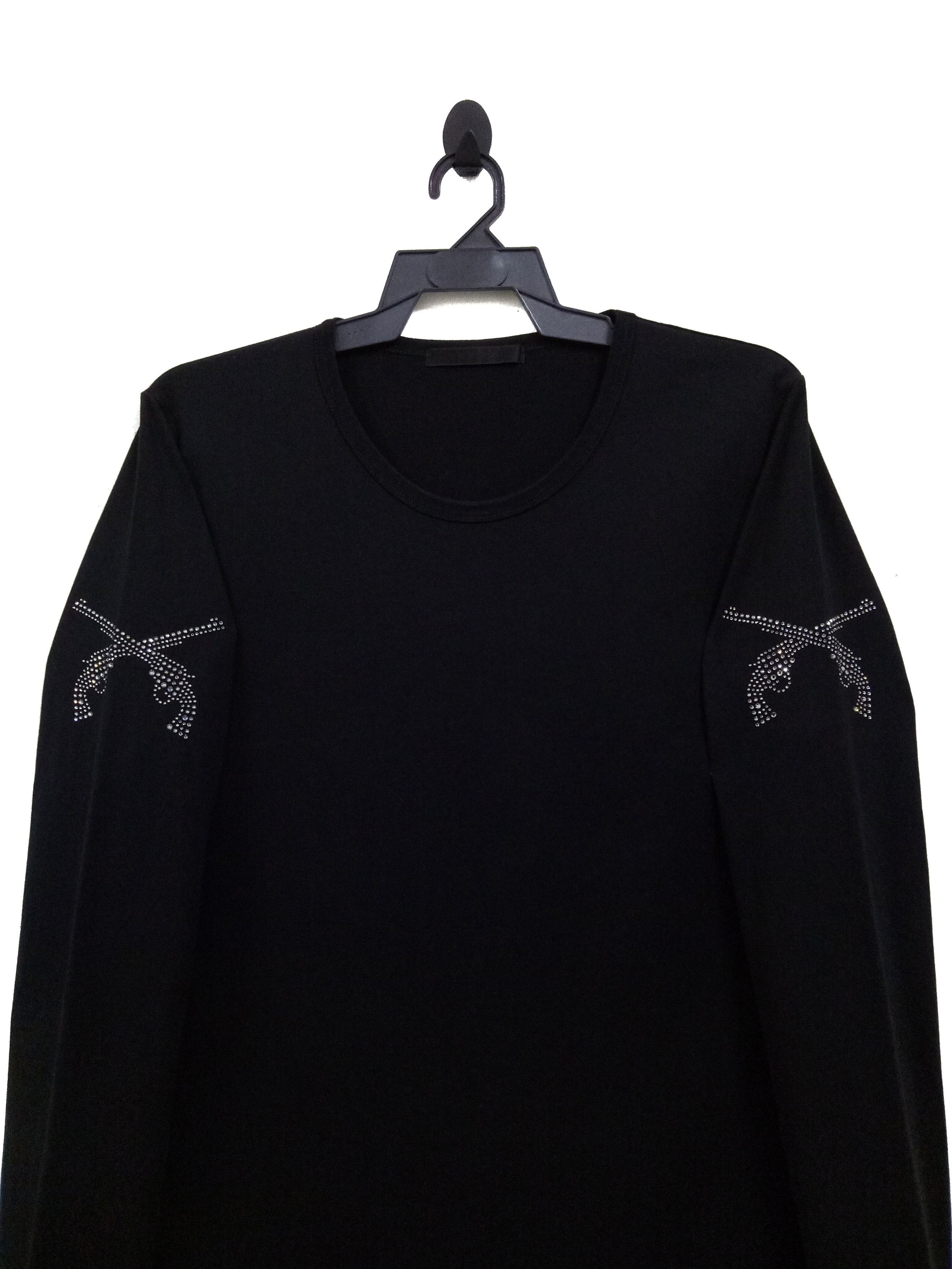 Roar 🔥ROARGUNS🇯🇵Pistol Swarovski Crystal Logo LS T-Shirt RARE Size US M / EU 48-50 / 2 - 9 Thumbnail