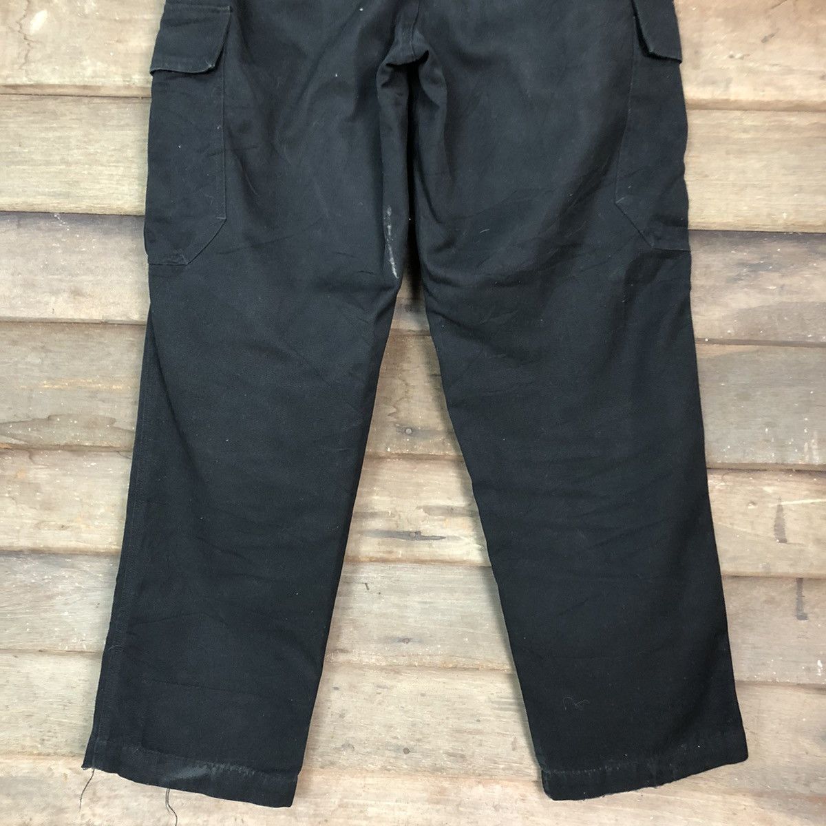 Japanese Brand DLL A Head Worker Black MUltipocket Cargo Pants #c694 Size US 28 / EU 44 - 9 Thumbnail