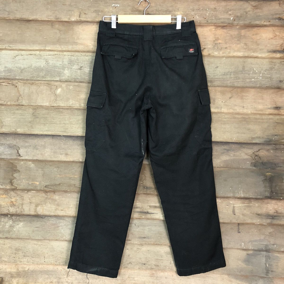 Japanese Brand DLL A Head Worker Black MUltipocket Cargo Pants #c694 Size US 28 / EU 44 - 7 Thumbnail
