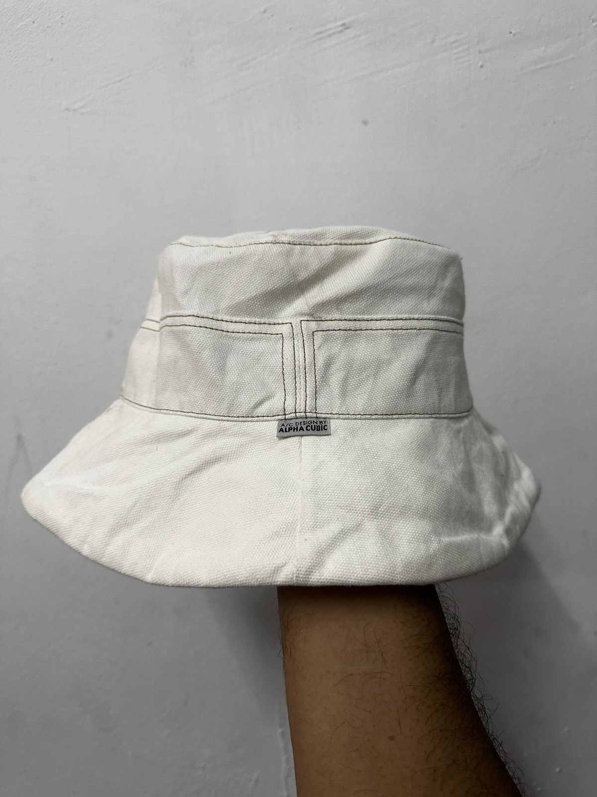 Japanese Brand × Vintage 🔥Vintage🔥 Alpha Cubic Bucket Hat Size ONE SIZE - 1 Thumbnail