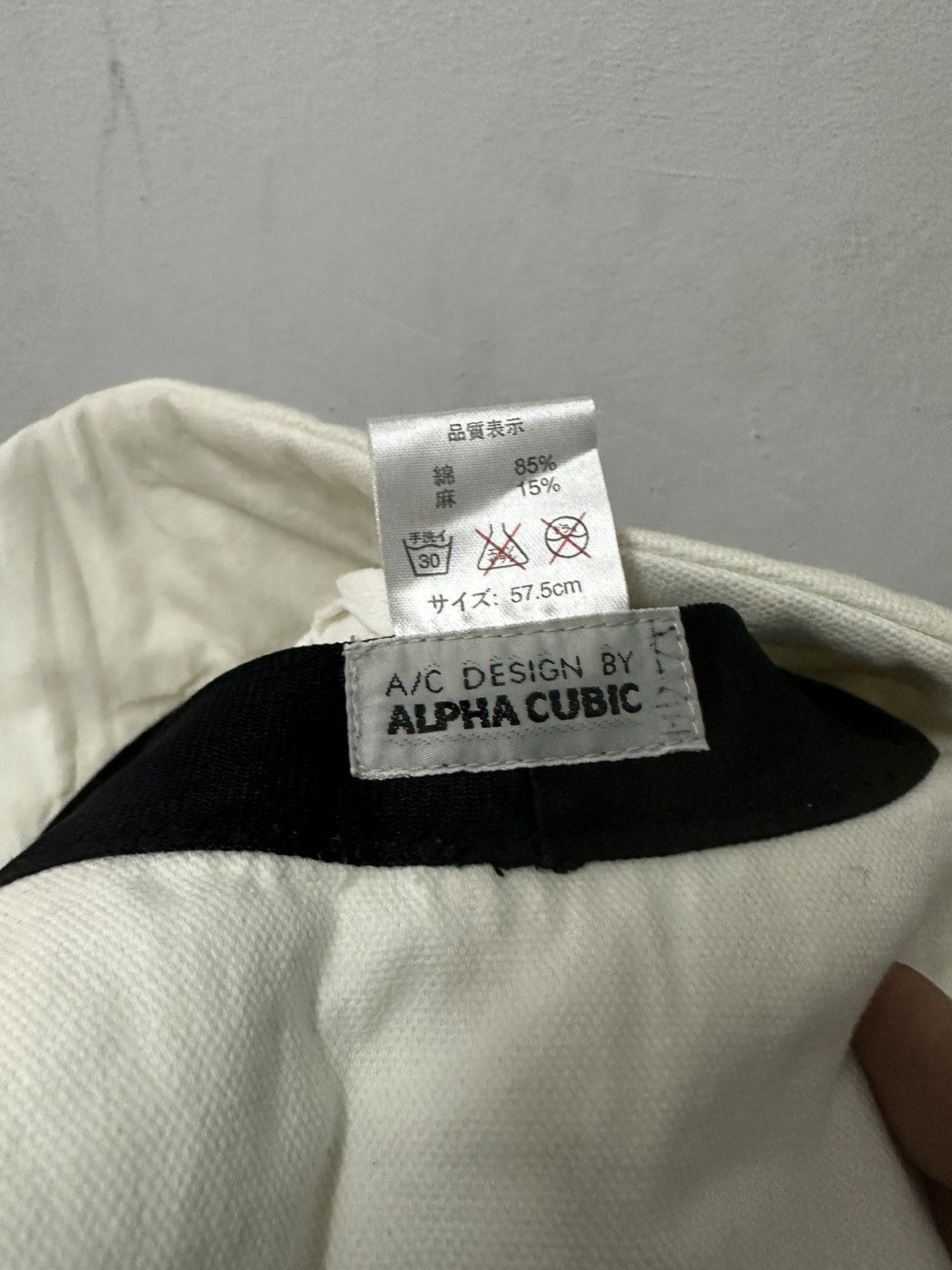 Japanese Brand × Vintage 🔥Vintage🔥 Alpha Cubic Bucket Hat Size ONE SIZE - 6 Thumbnail
