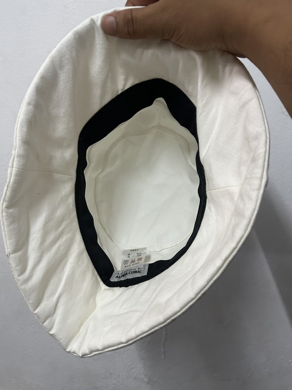 Japanese Brand × Vintage 🔥Vintage🔥 Alpha Cubic Bucket Hat Size ONE SIZE - 5 Thumbnail