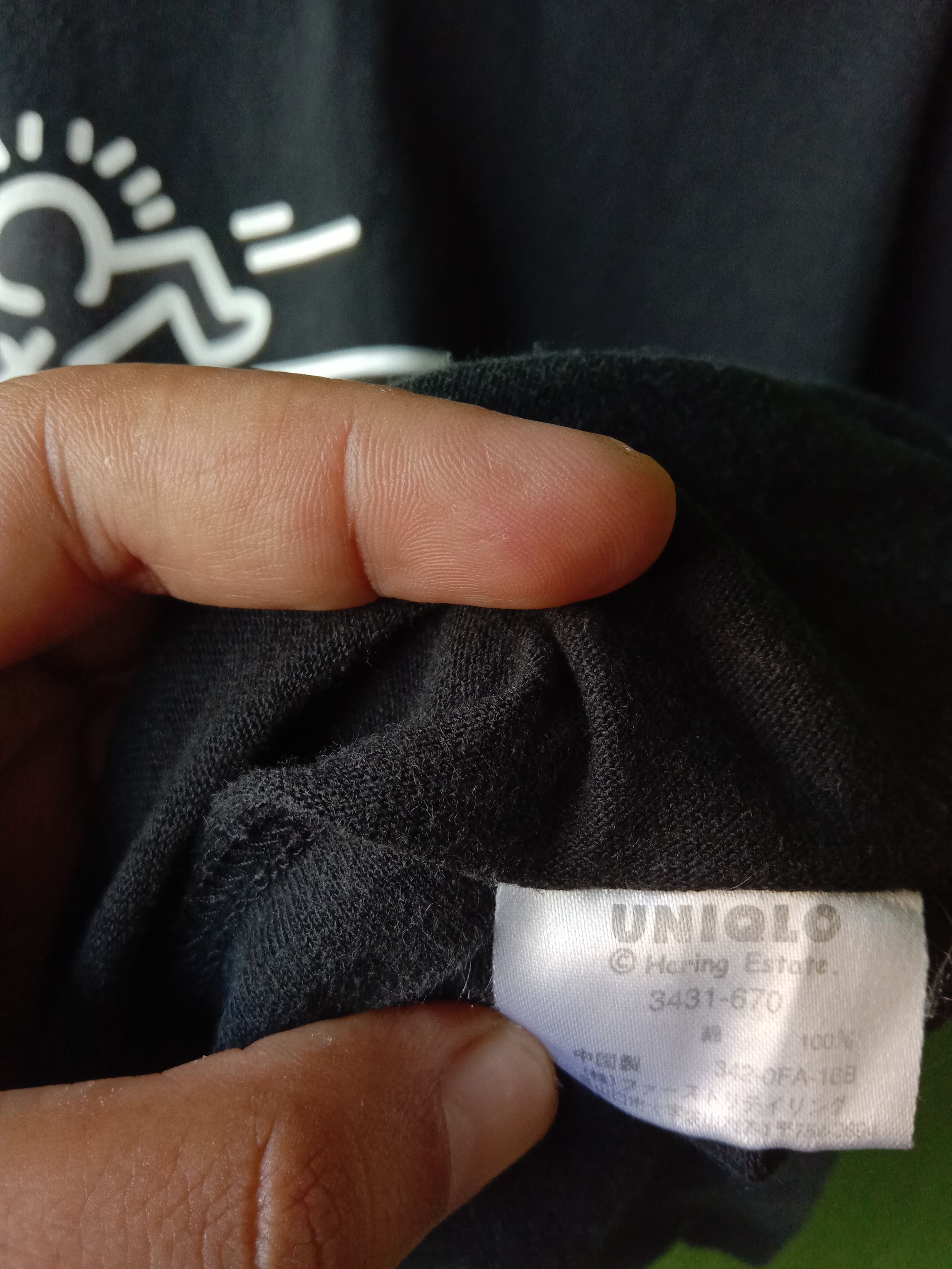 Japanese Brand Vintage uniqlo Keith haring tee Size US L / EU 52-54 / 3 - 3 Thumbnail
