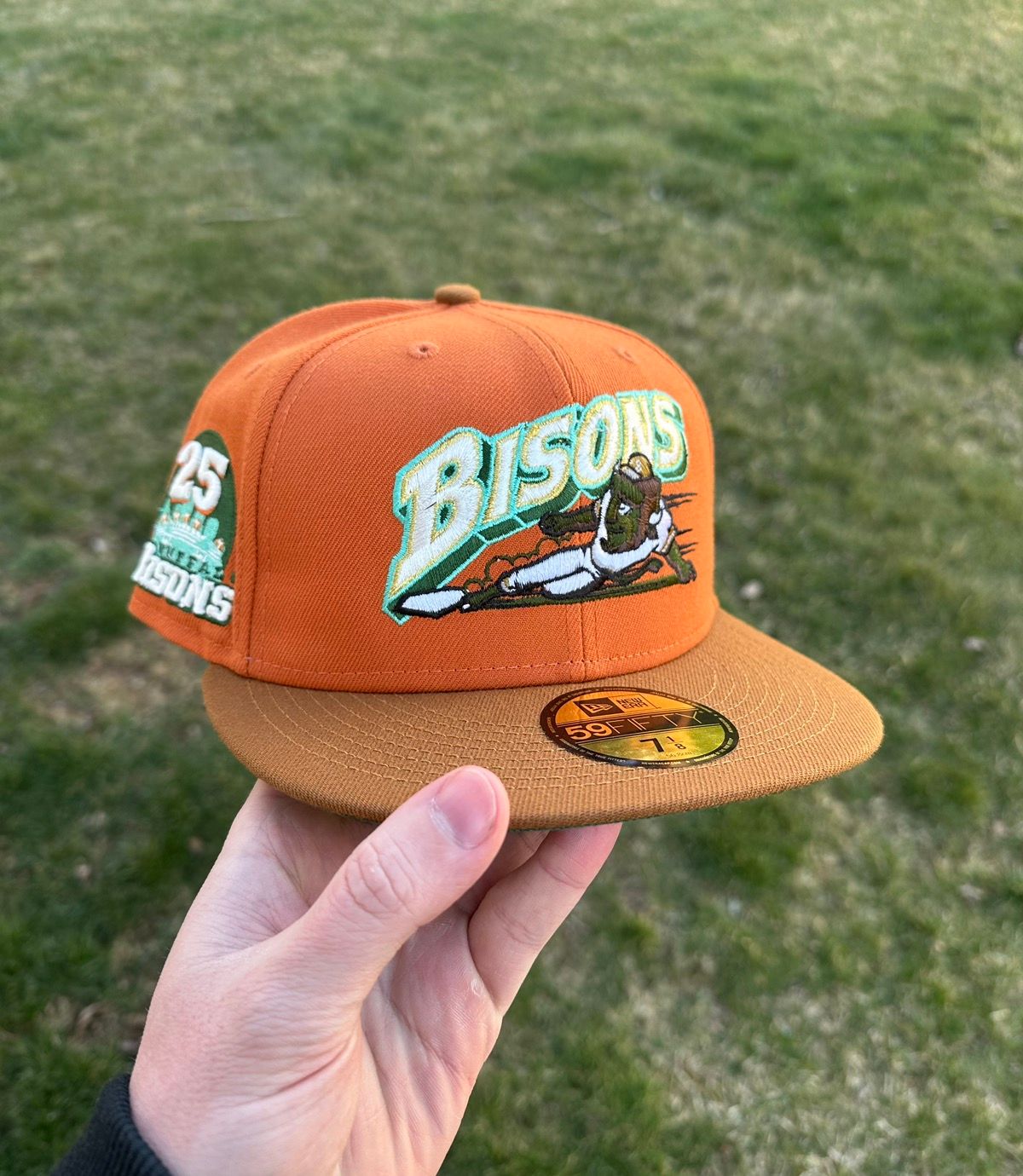 New Era Myfitteds National Park Buffalo Bisons Fitted 7 1/8 Two Tone Size ONE SIZE - 1 Preview