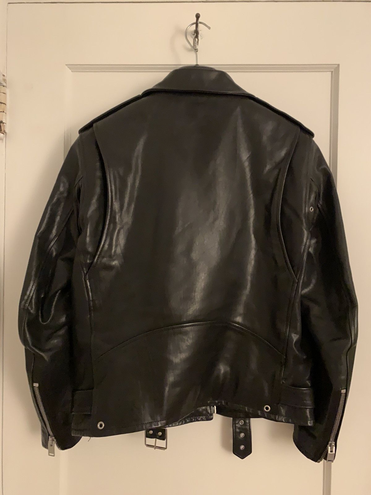 Saint Laurent Paris FW13 Oiled Calf L17 Sz 52 Size US L / EU 52-54 / 3 - 2 Thumbnail
