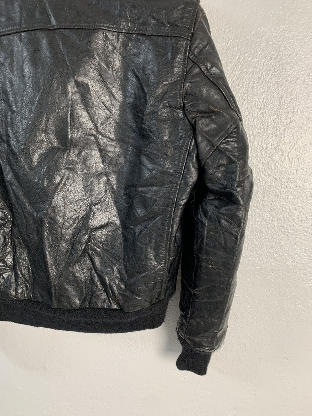 I. Spiewak And Sons Vintage Spiewak Golden Fleece Leather Jacket Size US M / EU 48-50 / 2 - 12 Thumbnail