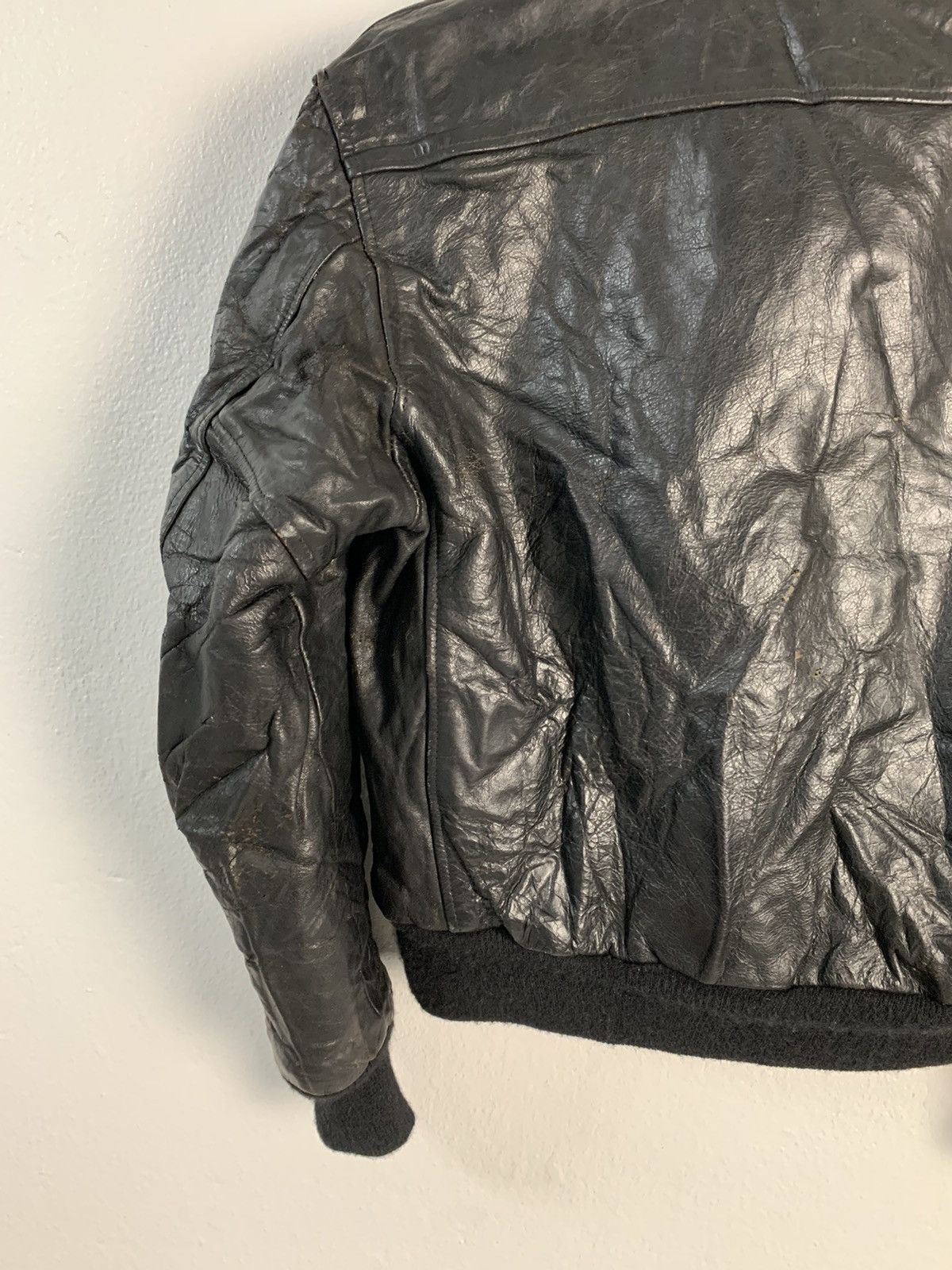 I. Spiewak And Sons Vintage Spiewak Golden Fleece Leather Jacket Size US M / EU 48-50 / 2 - 13 Thumbnail