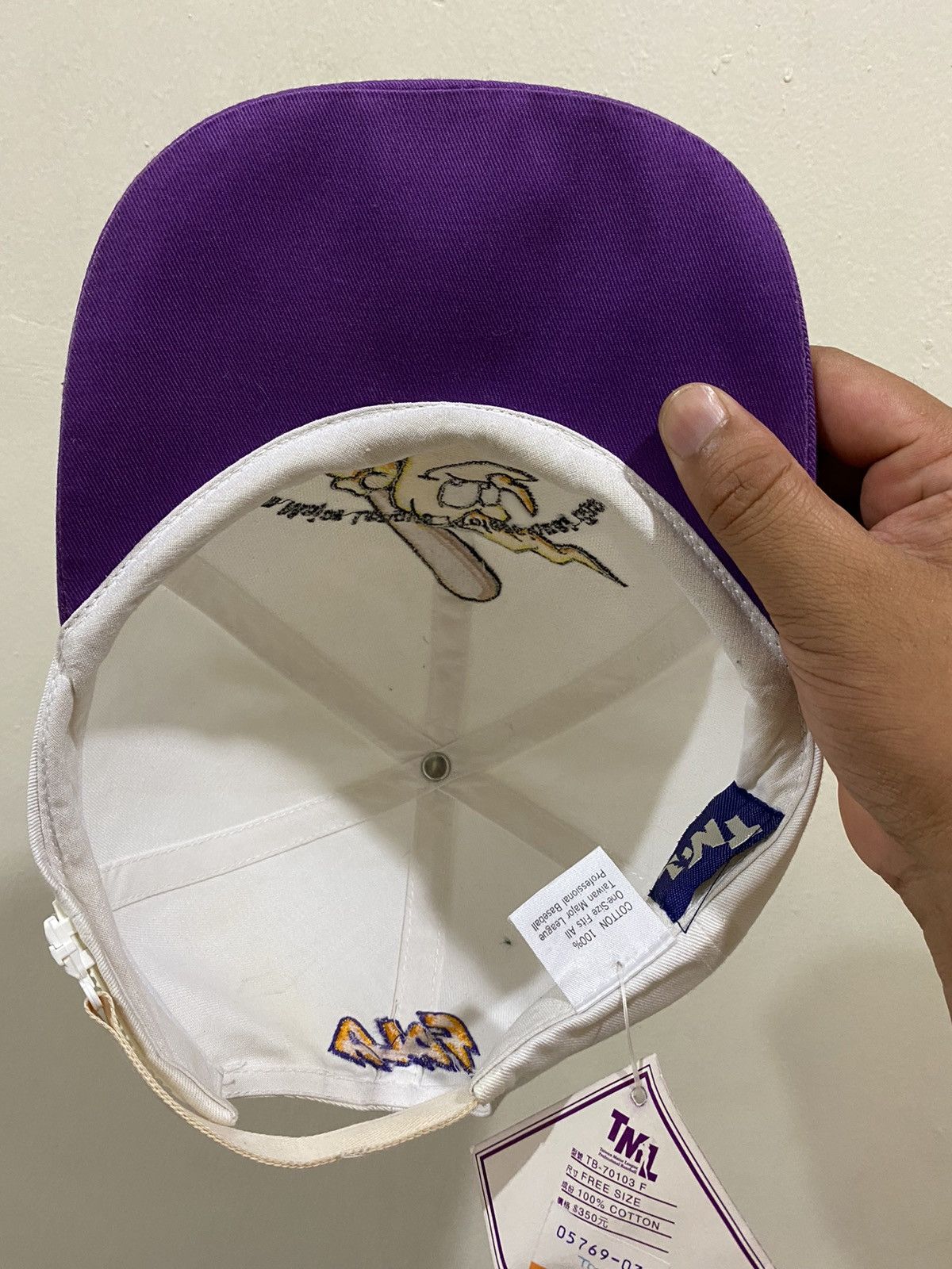 Japanese Brand × MLB × Vintage 🔥Vintage🔥 Taiwan Major League Hat Size ONE SIZE - 6 Thumbnail