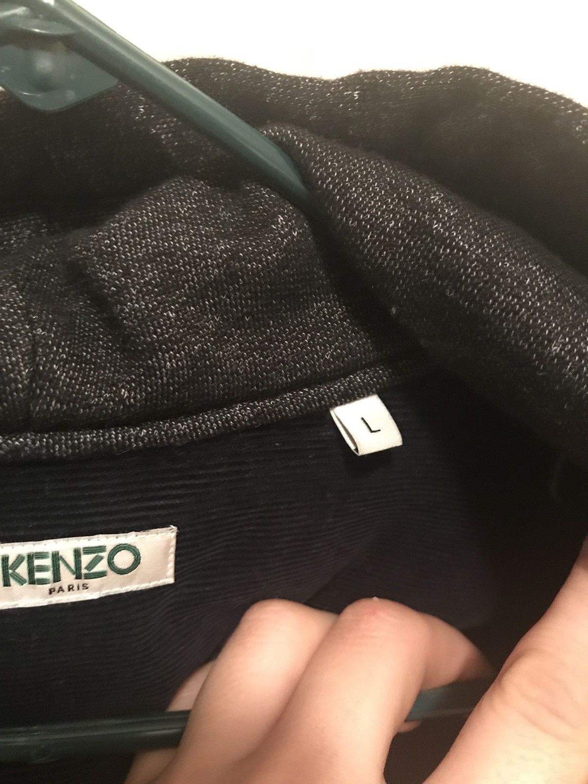 Kenzo ***YARD SALE*** Kenzo Corduroy Hoodie Size US L / EU 52-54 / 3 - 5 Thumbnail