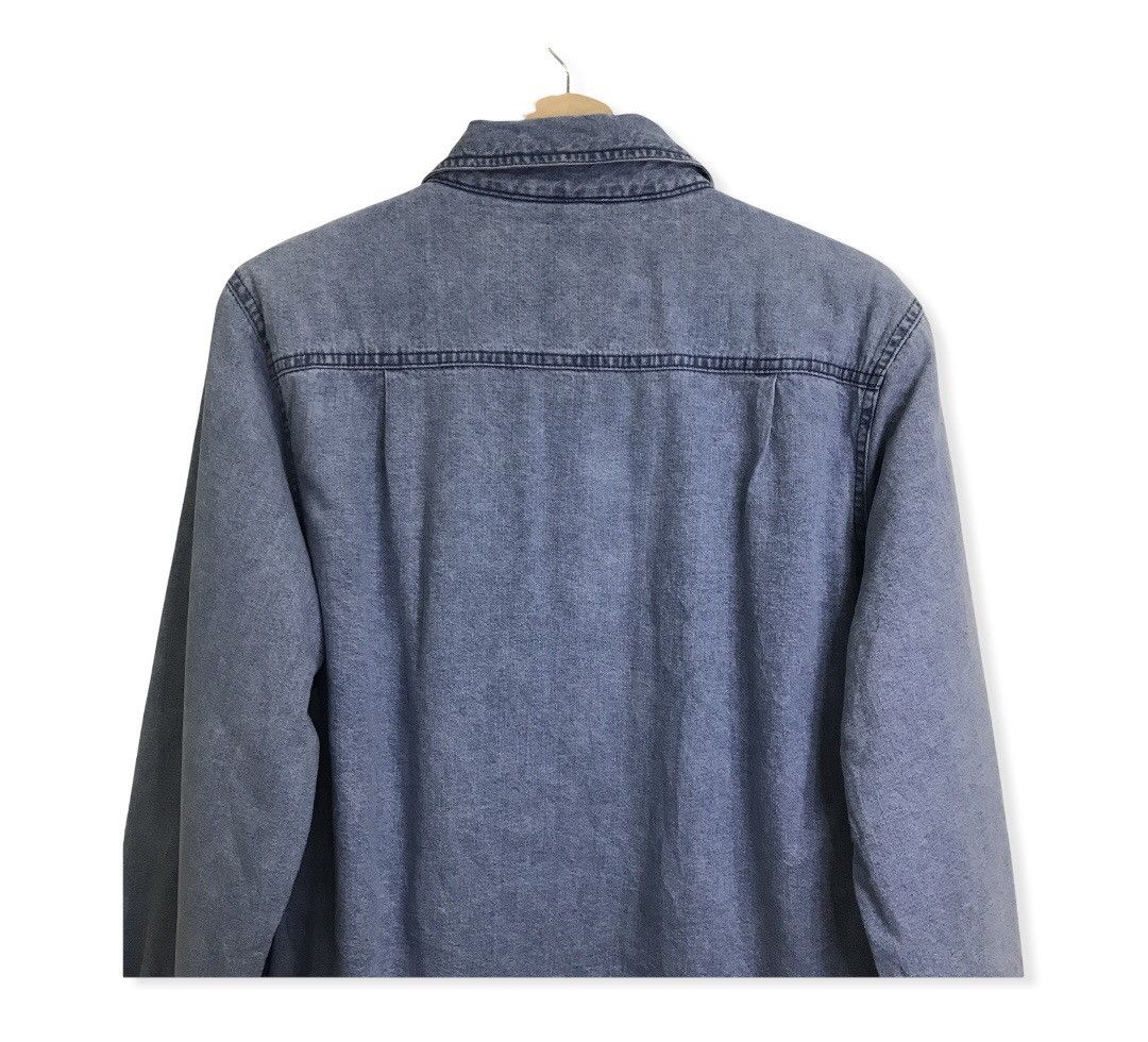Woolrich Woolen Mills Vintage Woolrich Reversible Autumn Denim Jacket Size US M / EU 48-50 / 2 - 9 Thumbnail