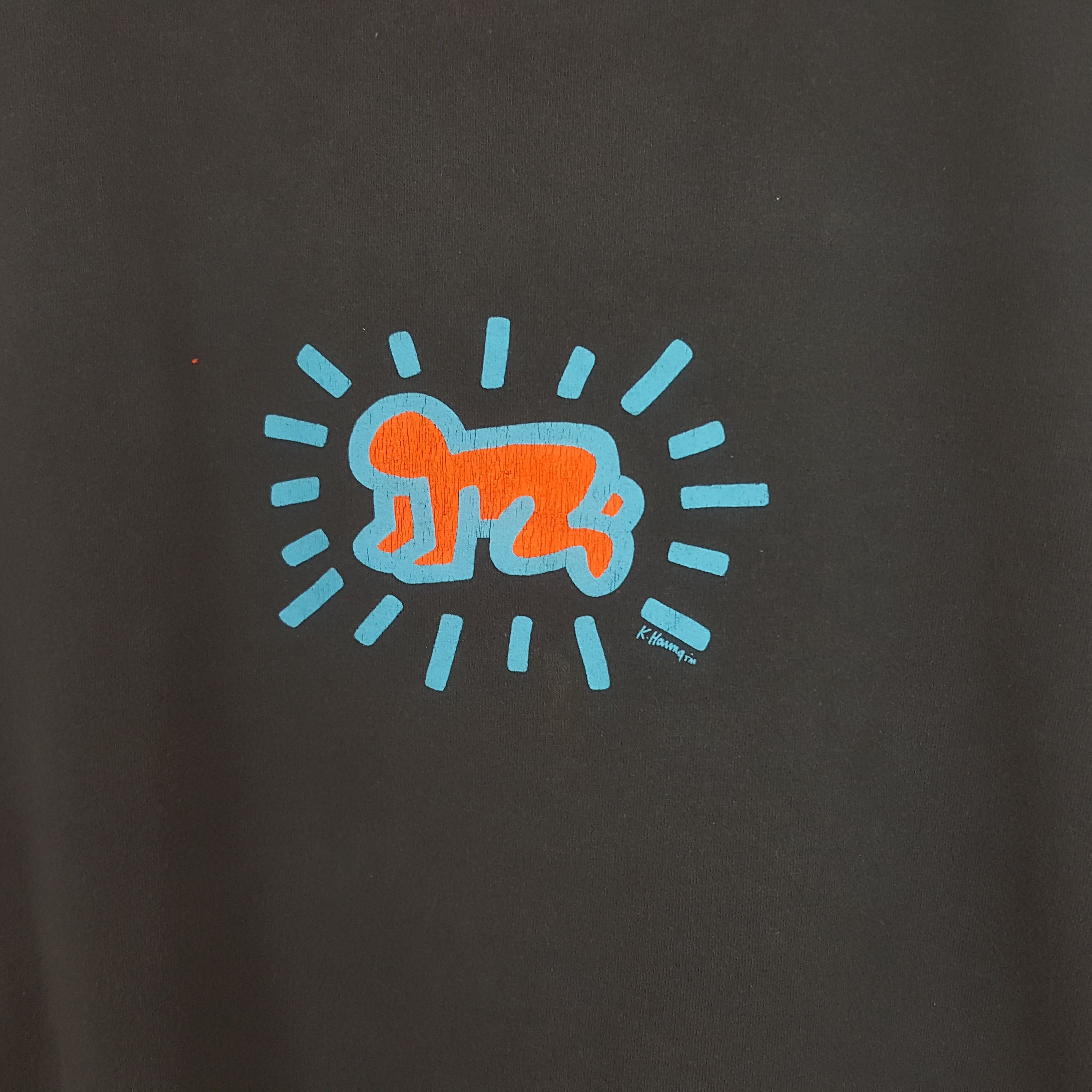 Keith Haring × Vintage Vintage K. Haring American Designer Art Tshirt Size US XXL / EU 58 / 5 - 2 Thumbnail