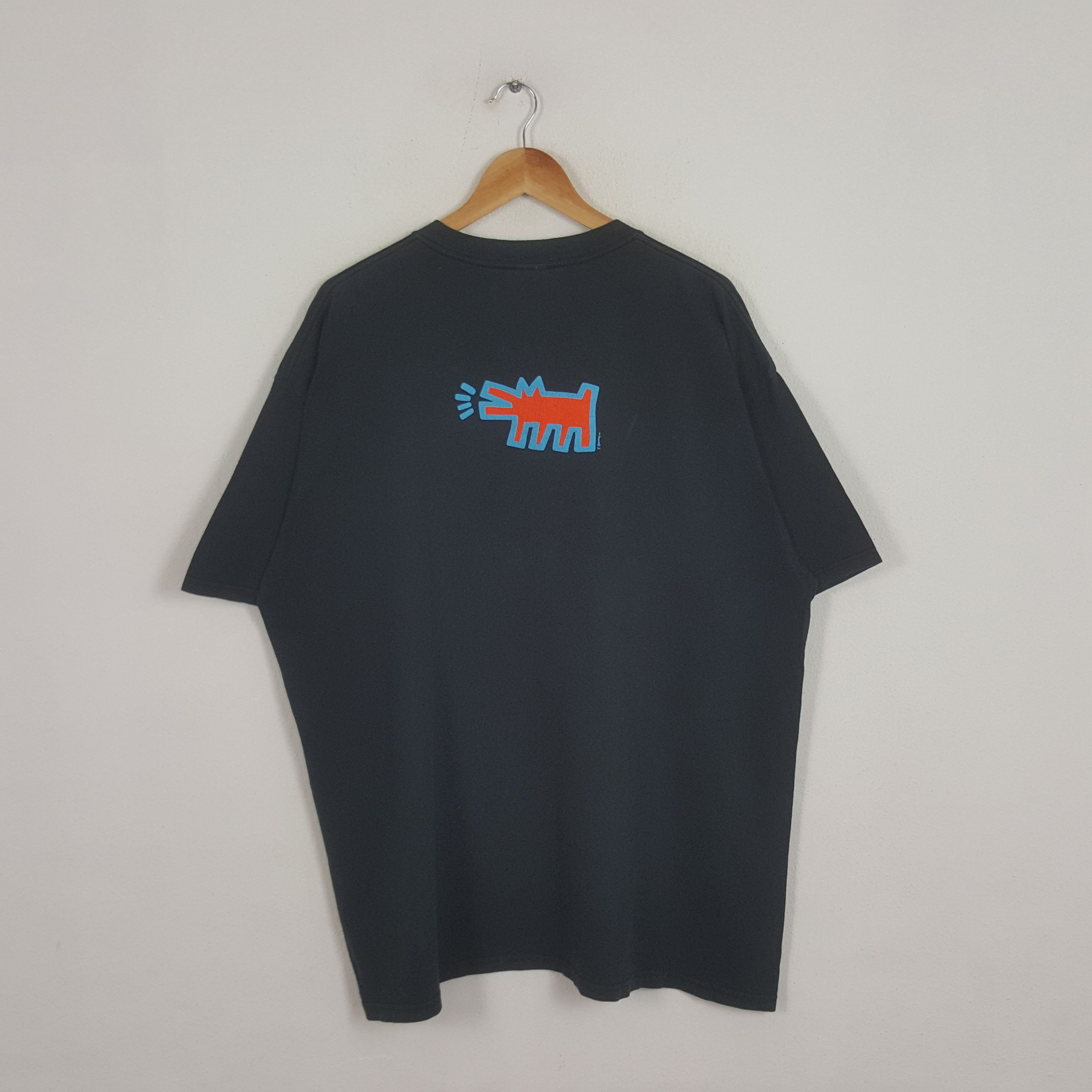 Keith Haring × Vintage Vintage K. Haring American Designer Art Tshirt Size US XXL / EU 58 / 5 - 3 Thumbnail