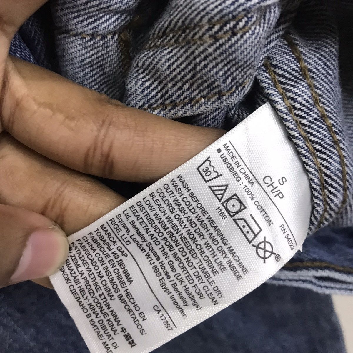 Gap Gap Denim Trucker Jacket Size US S / EU 44-46 / 1 - 7 Thumbnail