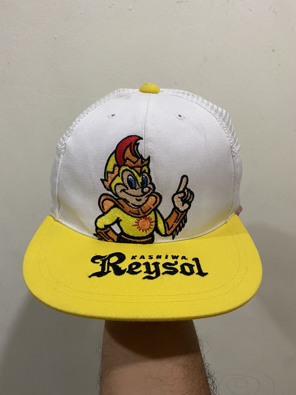 🔥Vintage🔥 90’s Kashiwa Reysol Jleague Disc Strap Hat