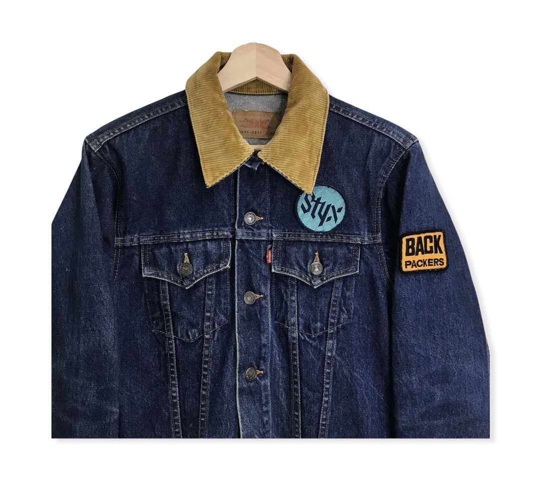 Levi's Levi’s Trucker Jacket Back Packer Denim Jacket Size US XS / EU 42 / 0 - 3 Thumbnail
