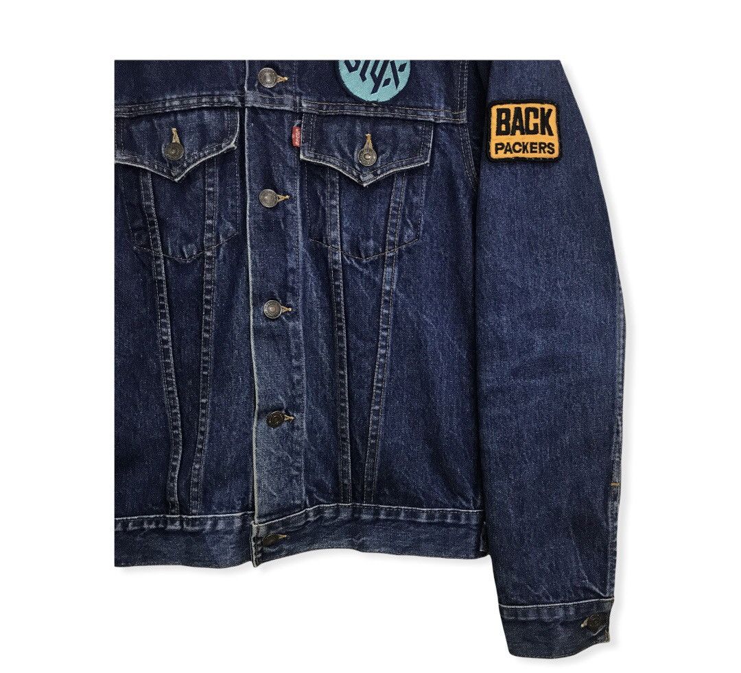 Levi's Levi’s Trucker Jacket Back Packer Denim Jacket Size US XS / EU 42 / 0 - 6 Thumbnail
