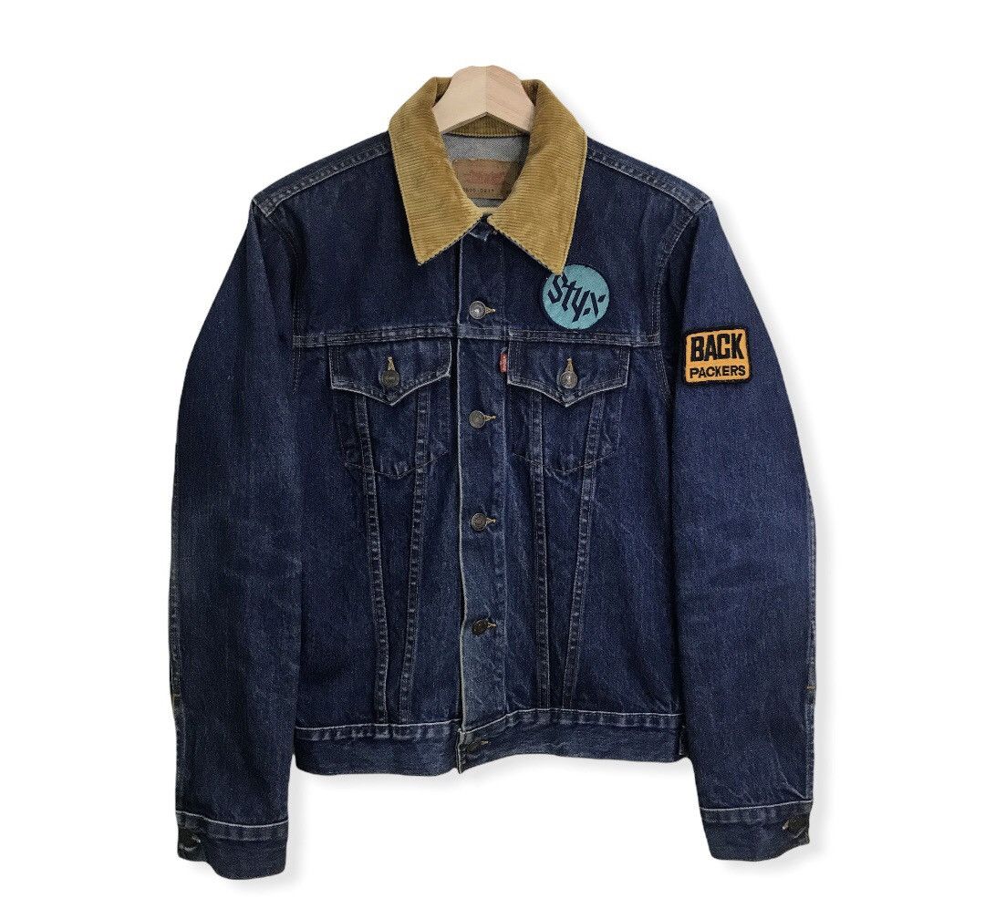 image of Levi’S Trucker Jacket Back Packer Denim Jacket, Men's (Size XS)
