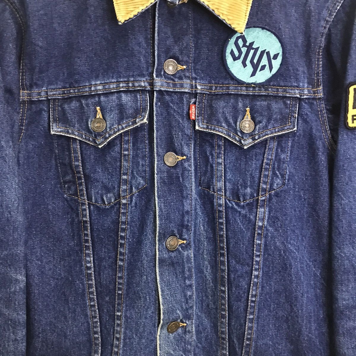 Levi's Levi’s Trucker Jacket Back Packer Denim Jacket Size US XS / EU 42 / 0 - 7 Thumbnail