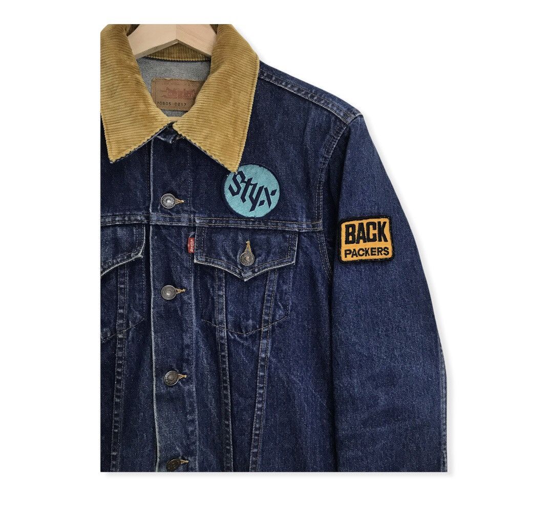 Levi's Levi’s Trucker Jacket Back Packer Denim Jacket Size US XS / EU 42 / 0 - 2 Thumbnail