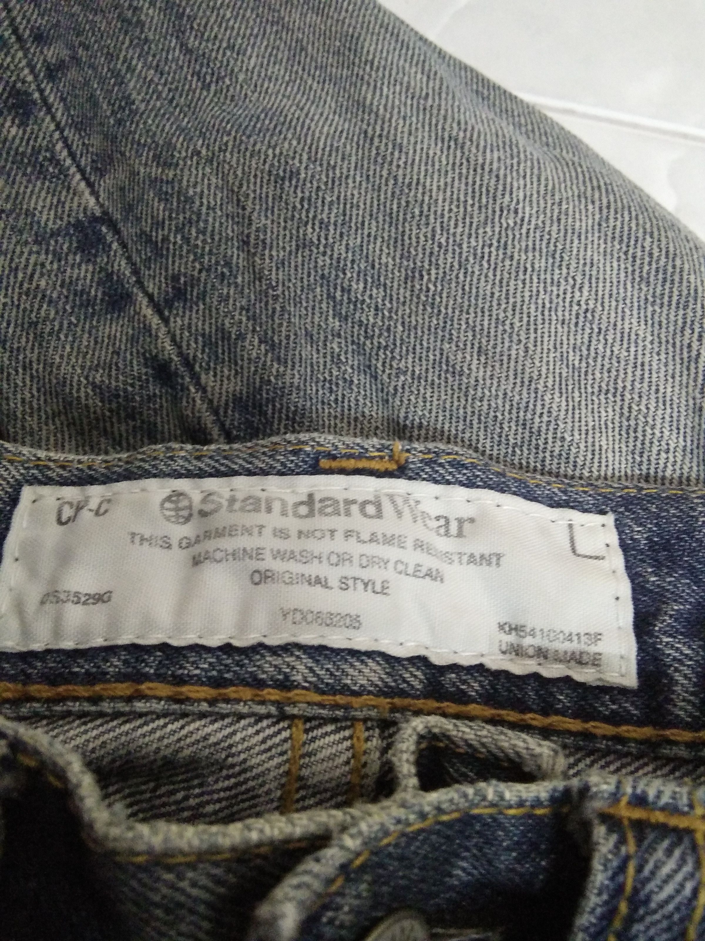 C.P. Company C.P. COMPANY WORKS DENIM DISTRESSED UNIONMADE (A667) Size US 30 / EU 46 - 9 Thumbnail