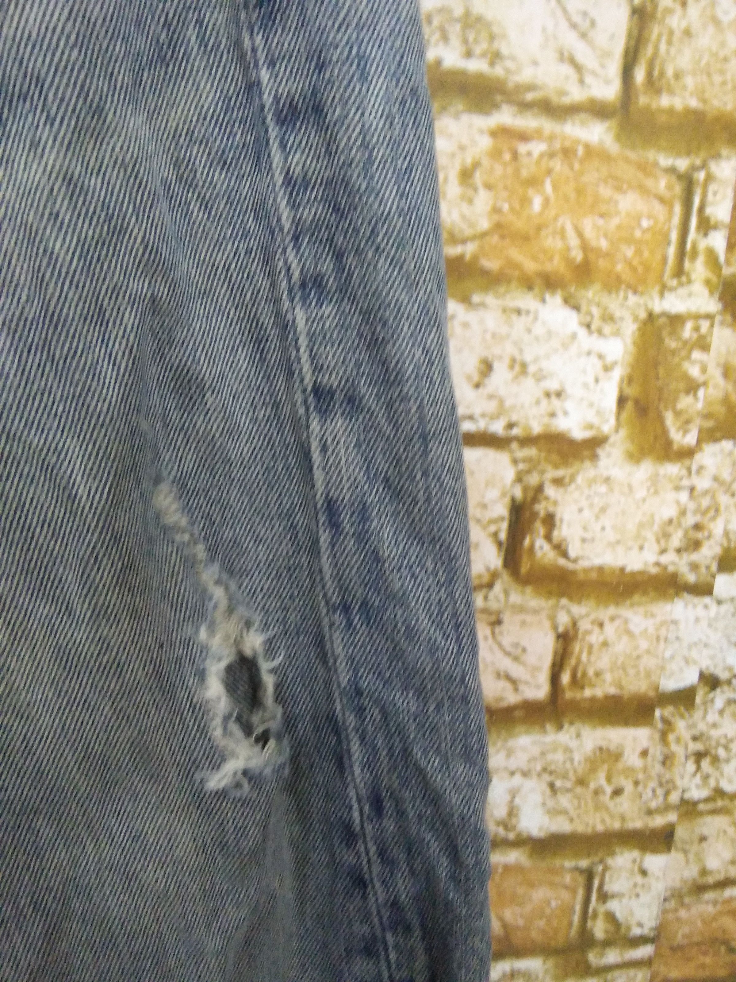 C.P. Company C.P. COMPANY WORKS DENIM DISTRESSED UNIONMADE (A667) Size US 30 / EU 46 - 3 Thumbnail