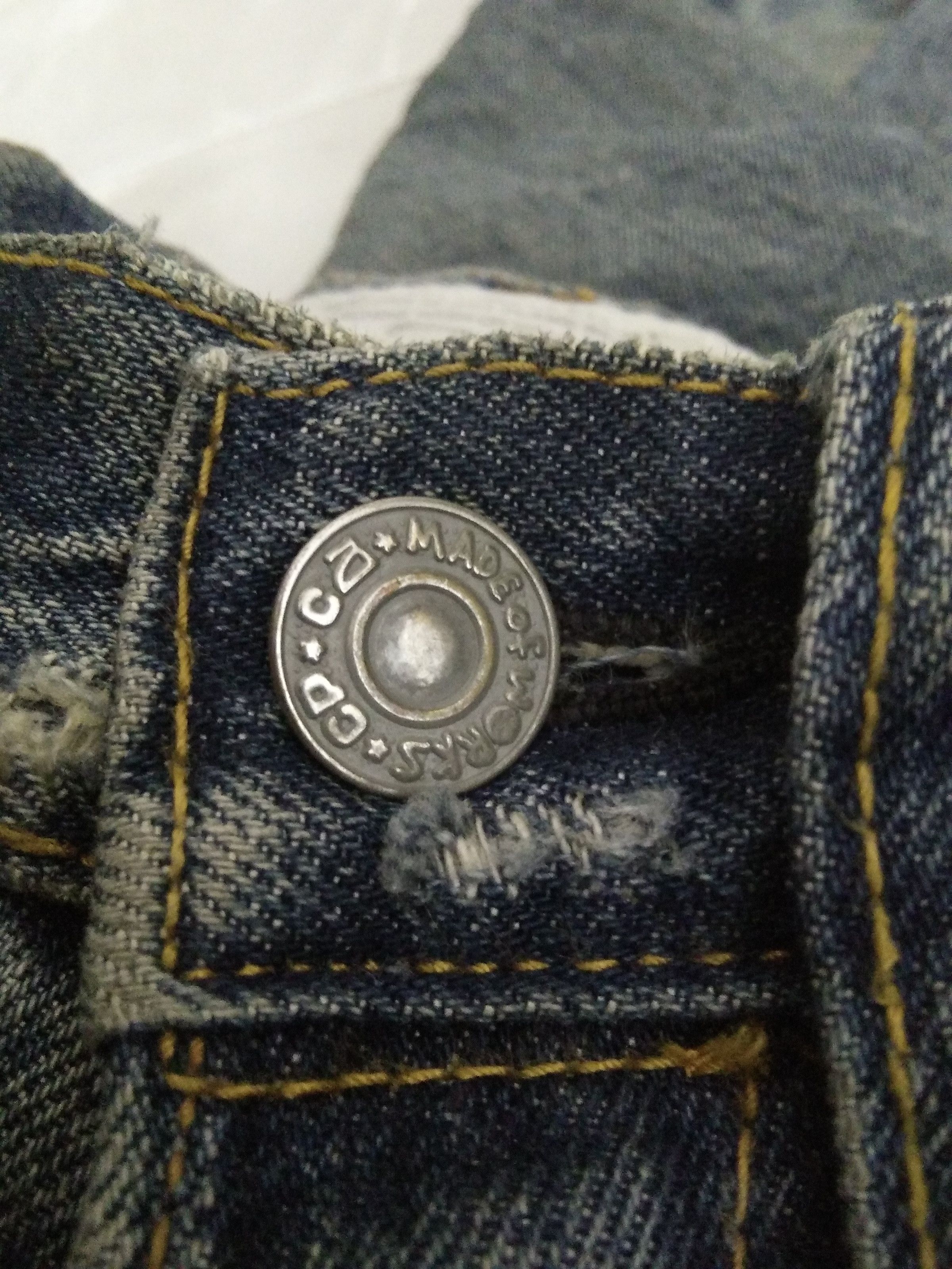 C.P. Company C.P. COMPANY WORKS DENIM DISTRESSED UNIONMADE (A667) Size US 30 / EU 46 - 11 Thumbnail
