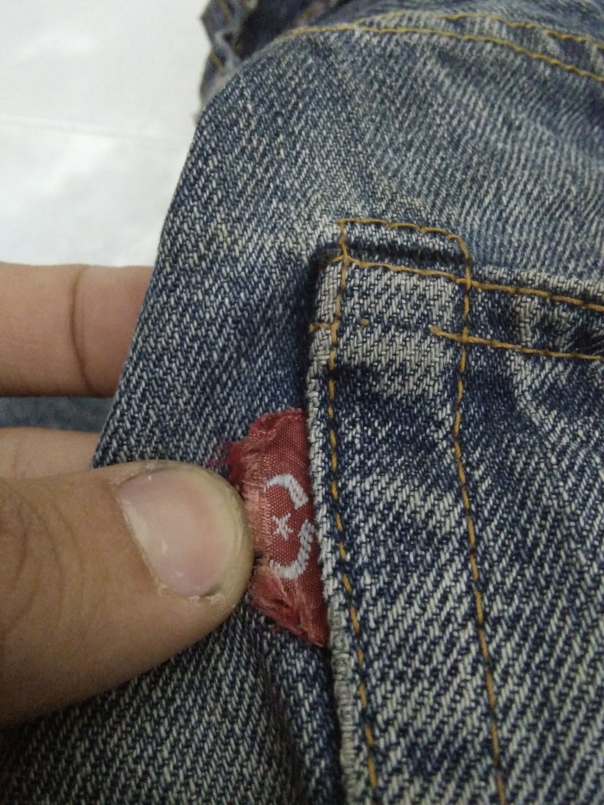 C.P. Company C.P. COMPANY WORKS DENIM DISTRESSED UNIONMADE (A667) Size US 30 / EU 46 - 7 Thumbnail