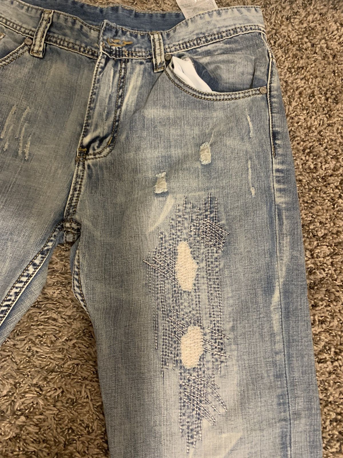 Diesel Diesel distressed denim jeans Size US 32 / EU 48 - 4 Thumbnail