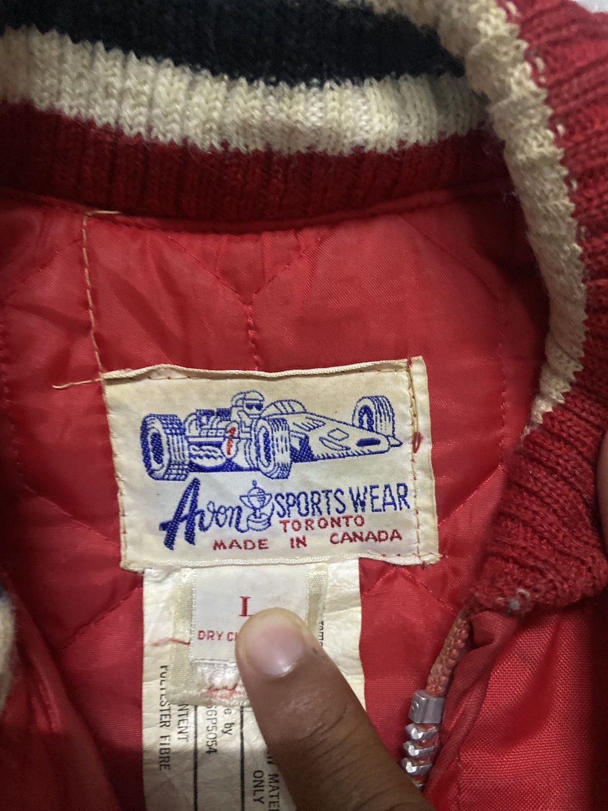 Formula 1 1960's Avon Sportswear Formula 1 Racing Jacket Size US L / EU 52-54 / 3 - 10 Thumbnail