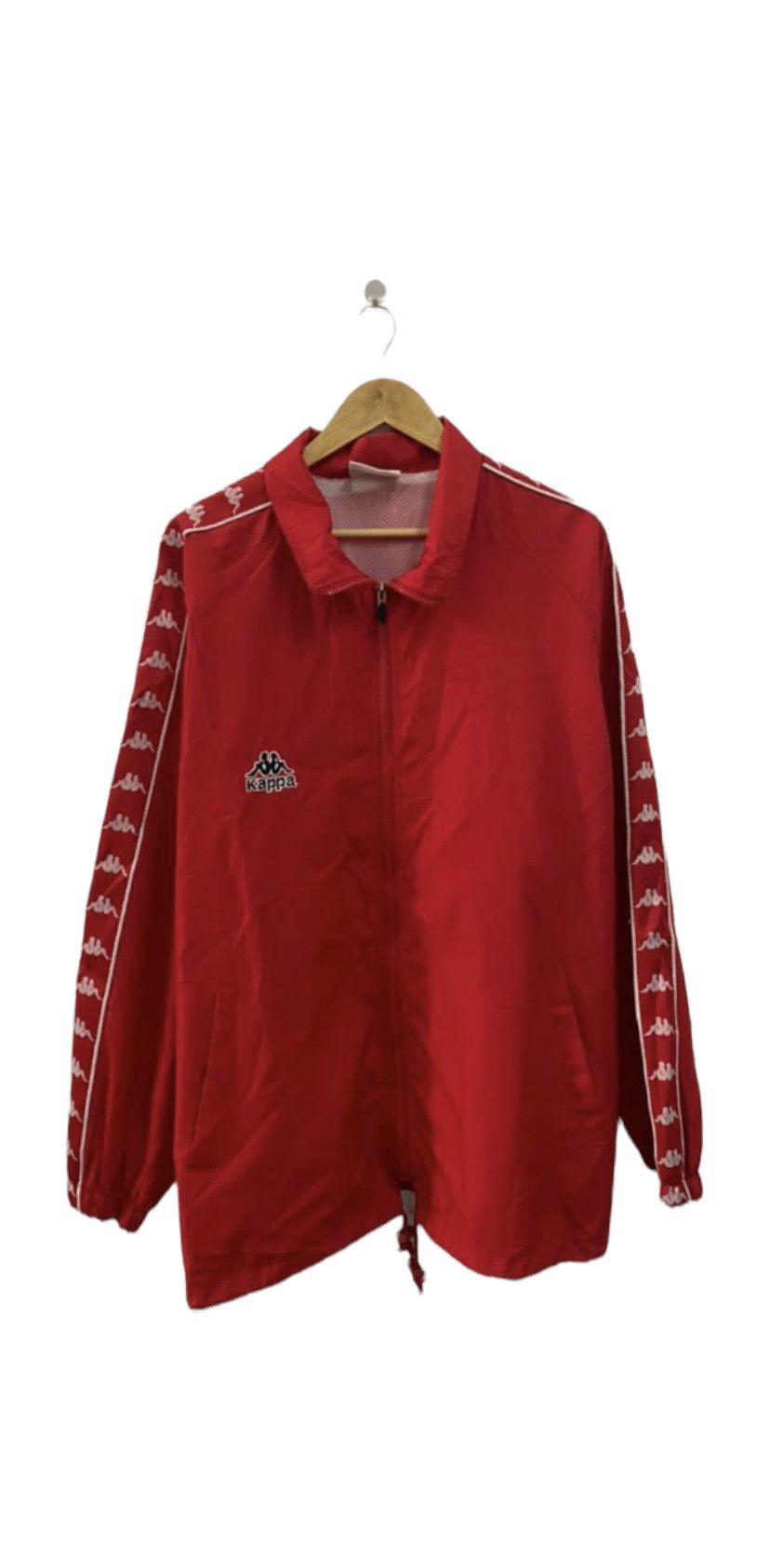 Kappa 90’s Kappa Big Logo Side Tape Jacket Size US L / EU 52-54 / 3 - 1 Thumbnail