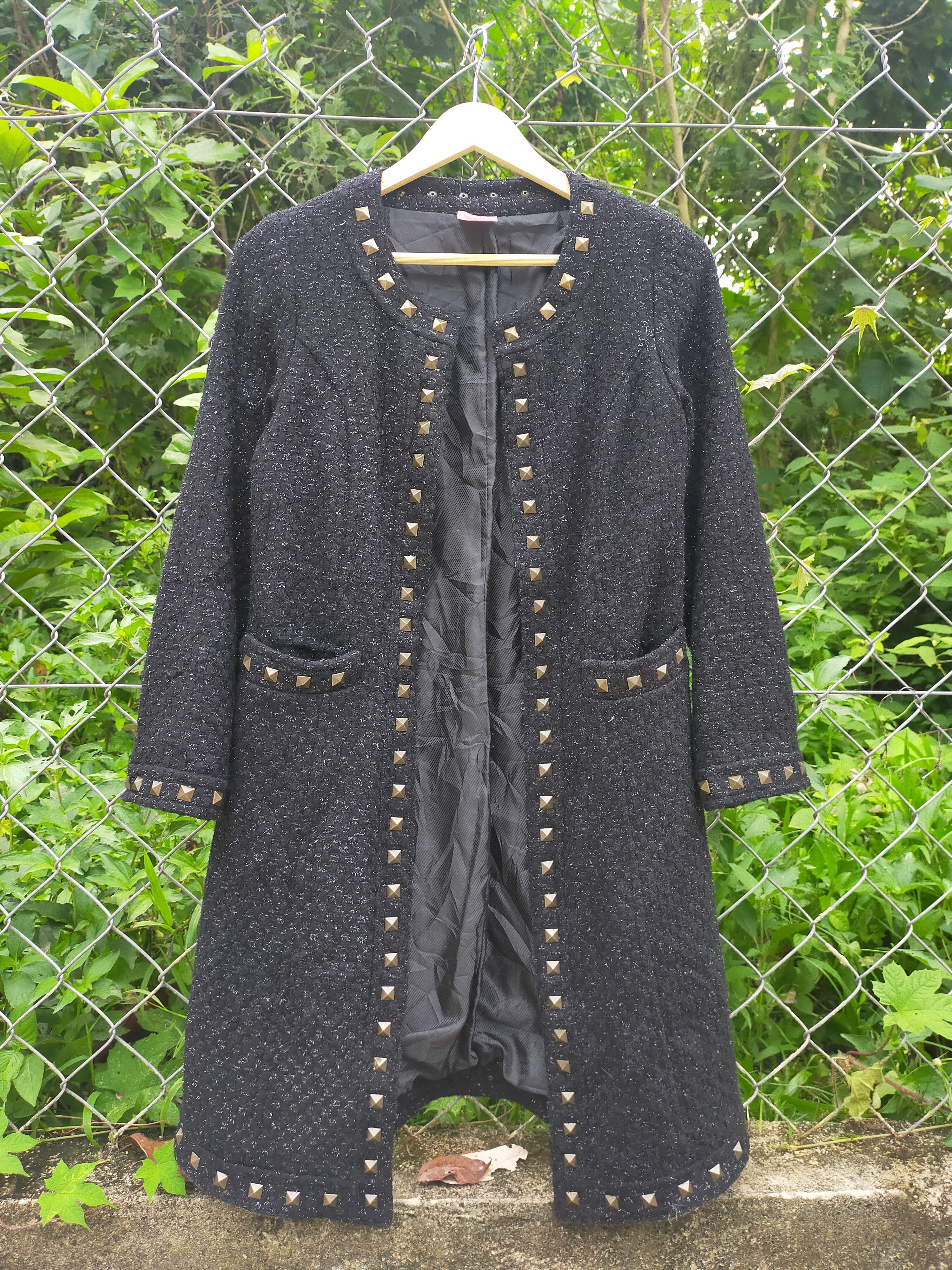 Japanese Brand × Vintage Love Free Spike Long Coat Punk Style Size US M / EU 48-50 / 2 - 1 Thumbnail