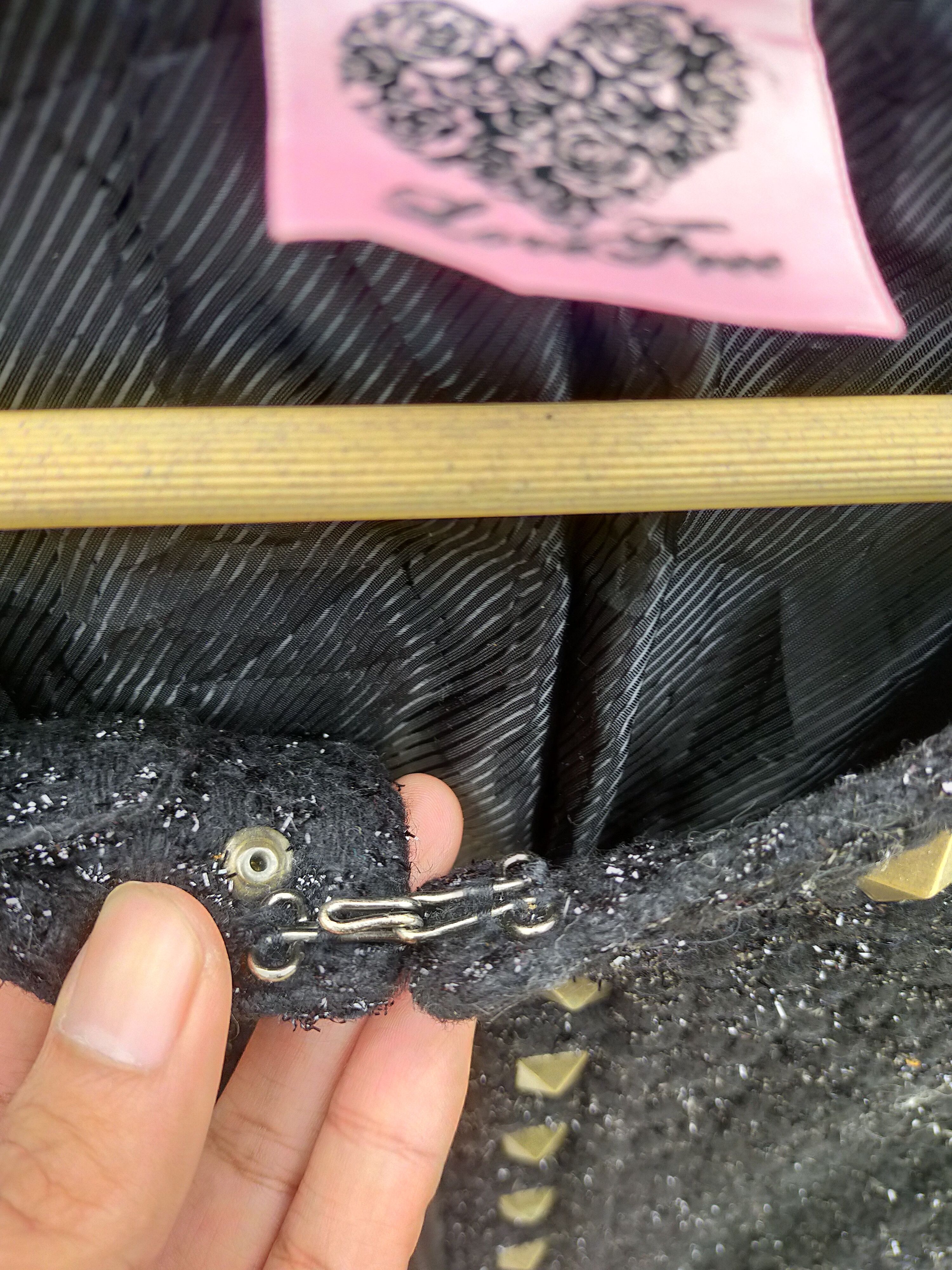 Japanese Brand × Vintage Love Free Spike Long Coat Punk Style Size US M / EU 48-50 / 2 - 4 Thumbnail