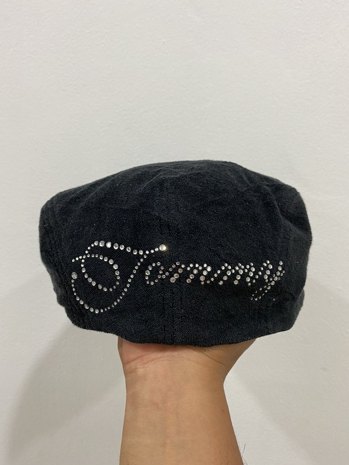 Tommy Hilfiger × Vintage Swarovski Tommy Girl Flat Hat Size ONE SIZE - 2 Thumbnail