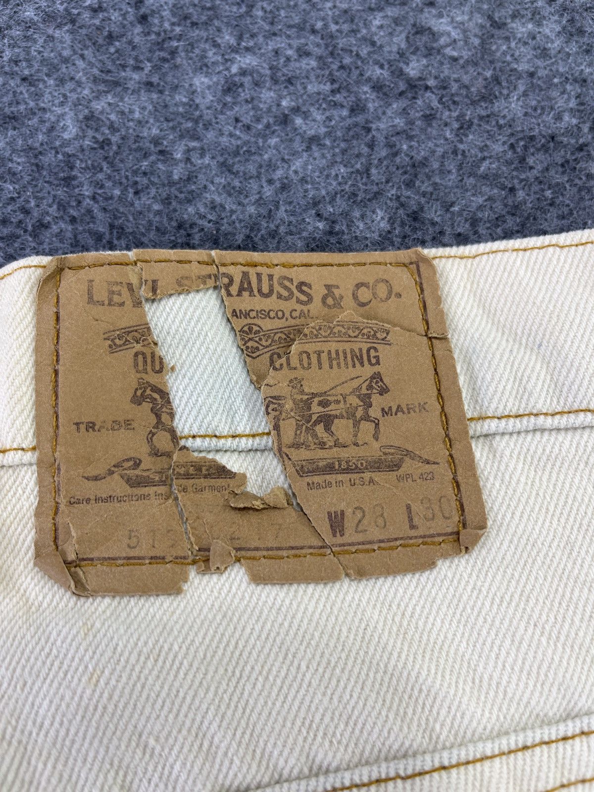 Levi's × Vintage 80's Vintage Levis 519 Jeans - J769 Size US 28 / EU 44 - 10 Thumbnail