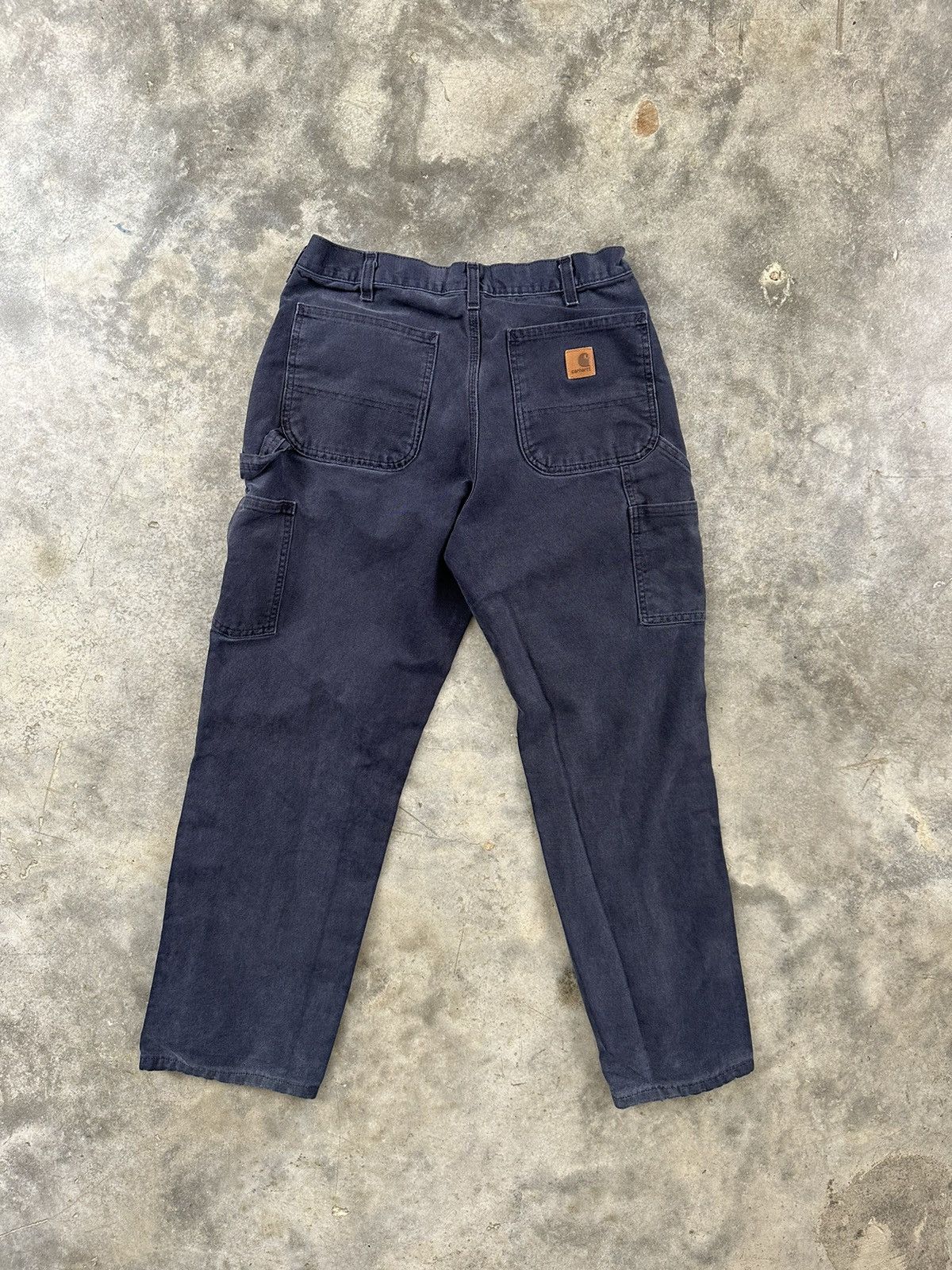 Carhartt Vintage Navy Carhartt Painter / Carpenter Logo Pants Sz. 32 Size US 32 / EU 48 - 1 Thumbnail
