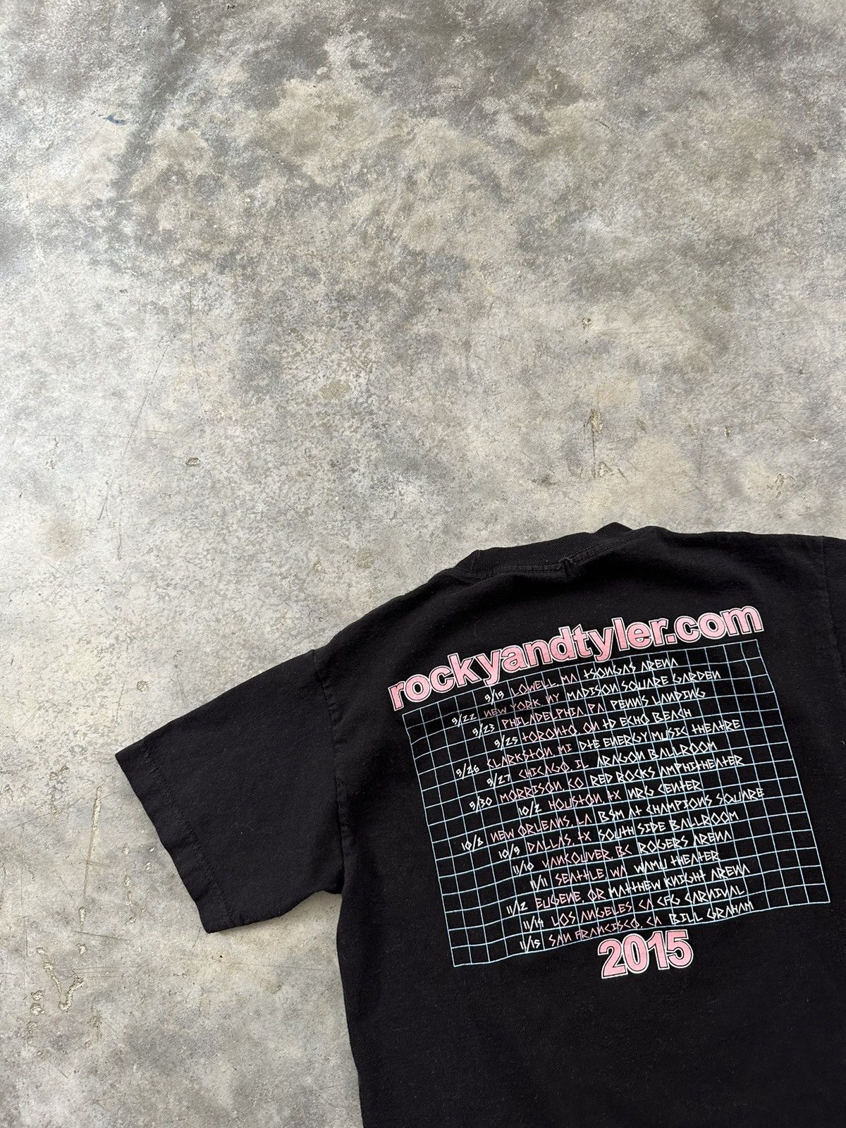 A$AP Rocky × Golf Wang × Tyler The Creator RARE A$AP Rocky x Tyler The Creator 2016 Tour Tee Small Size US S / EU 44-46 / 1 - 4 Thumbnail