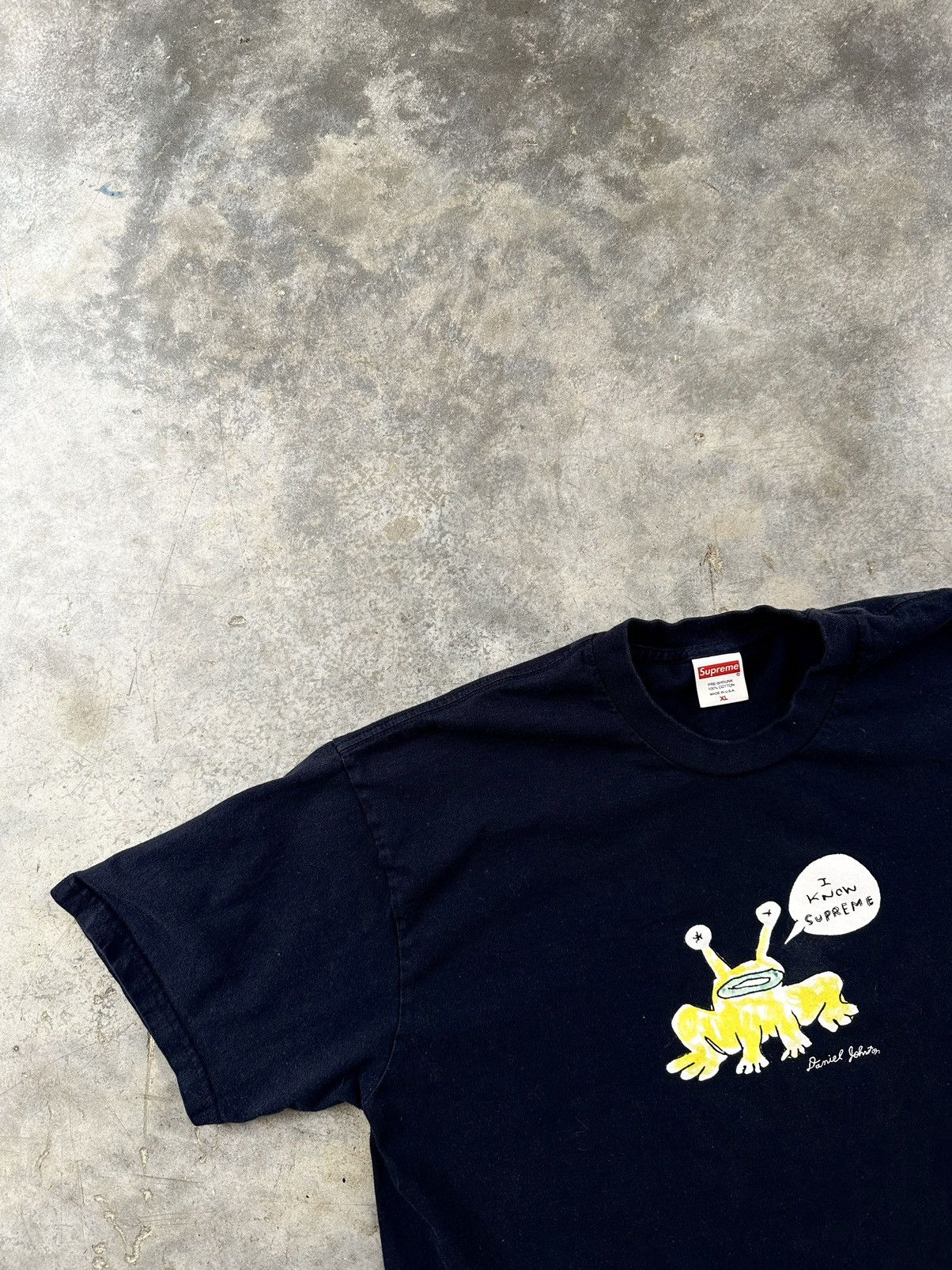 Supreme Supreme x Daniel Johnston Frog Tee Navy SS20 Art Size US XL / EU 56 / 4 - 2 Thumbnail