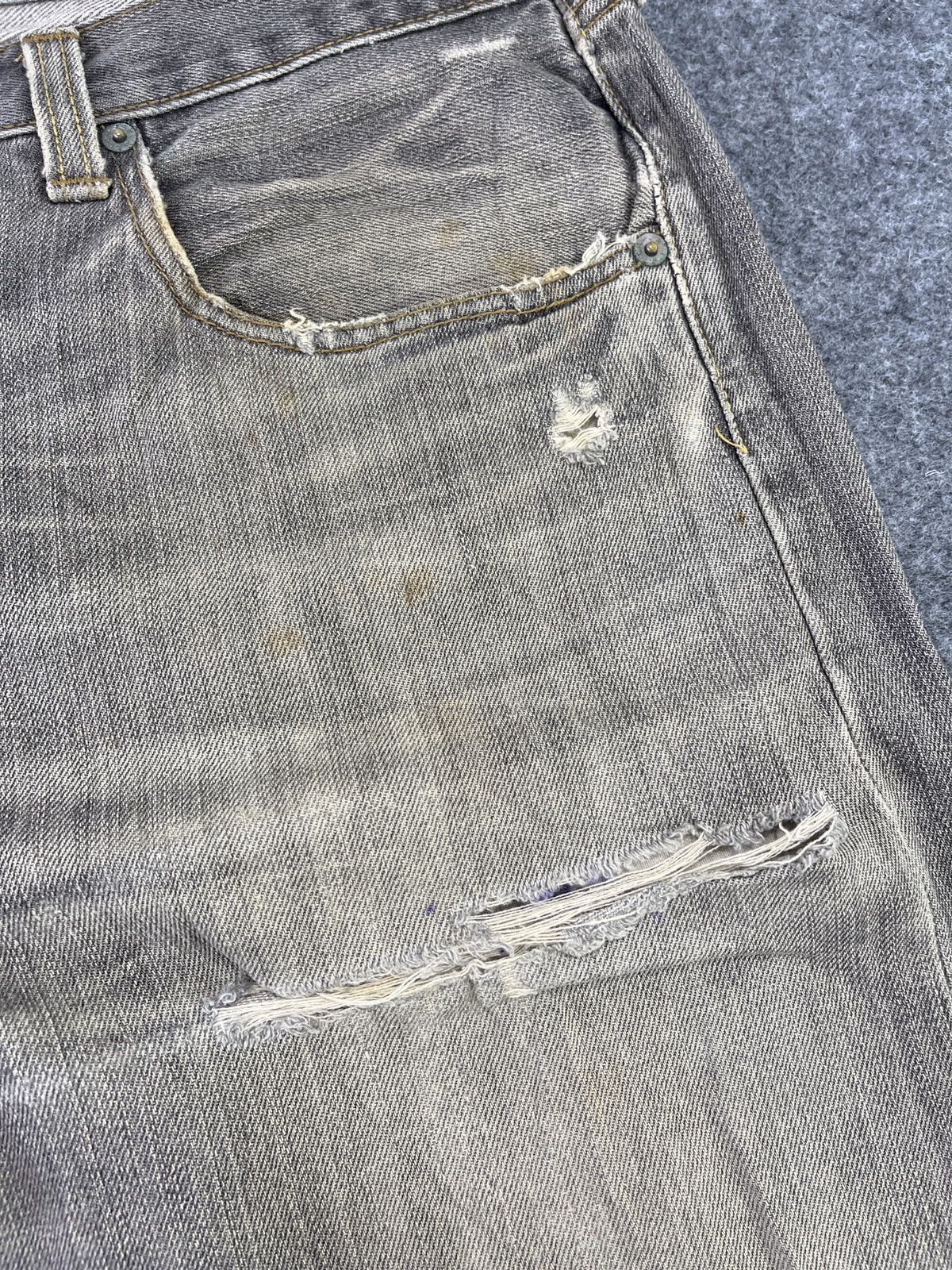 Levi's × Vintage Vintage Levis 501 Jeans - J770 Size US 38 / EU 54 - 6 Thumbnail