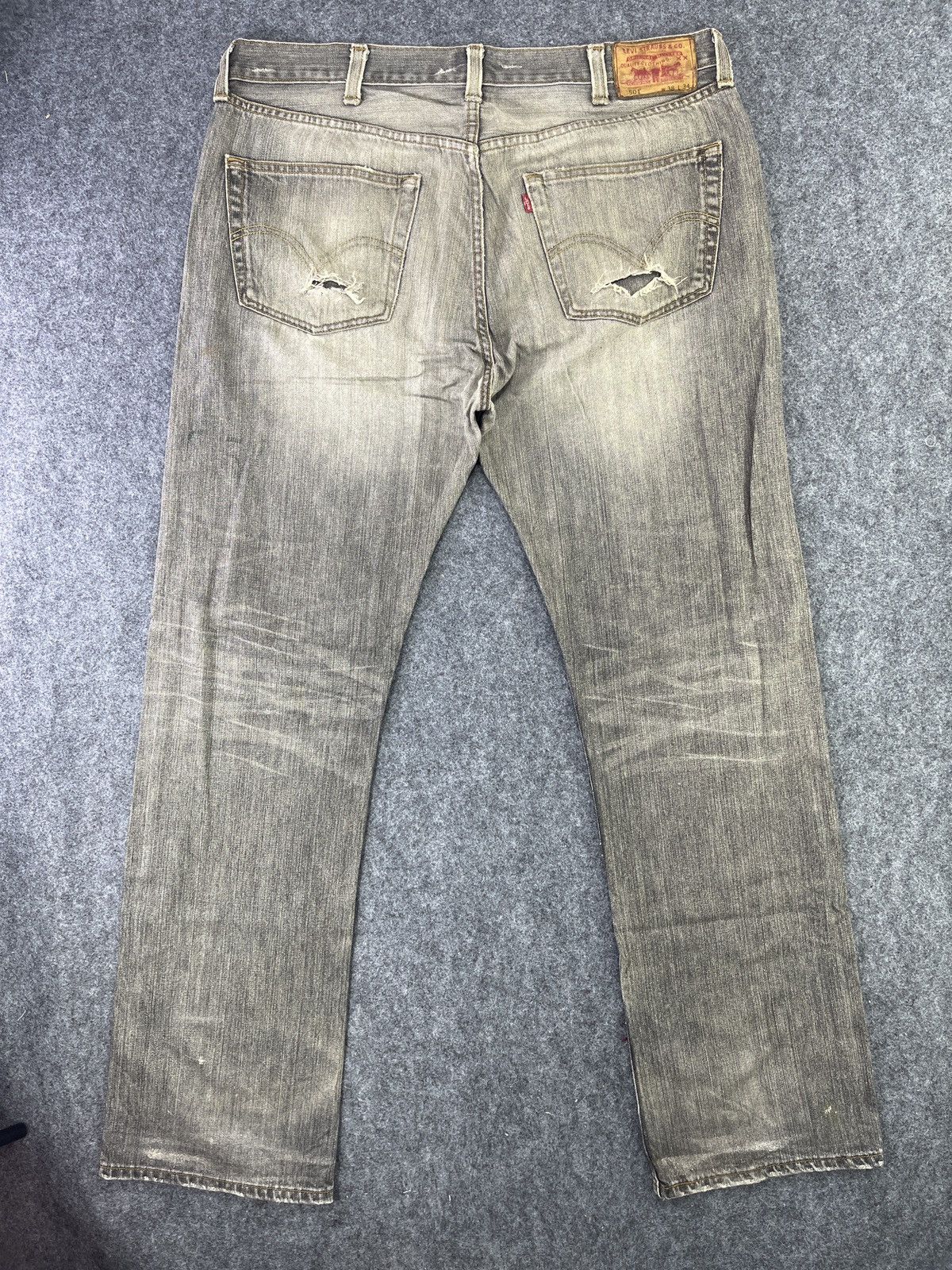 Levi's × Vintage Vintage Levis 501 Jeans - J770 Size US 38 / EU 54 - 2 Thumbnail