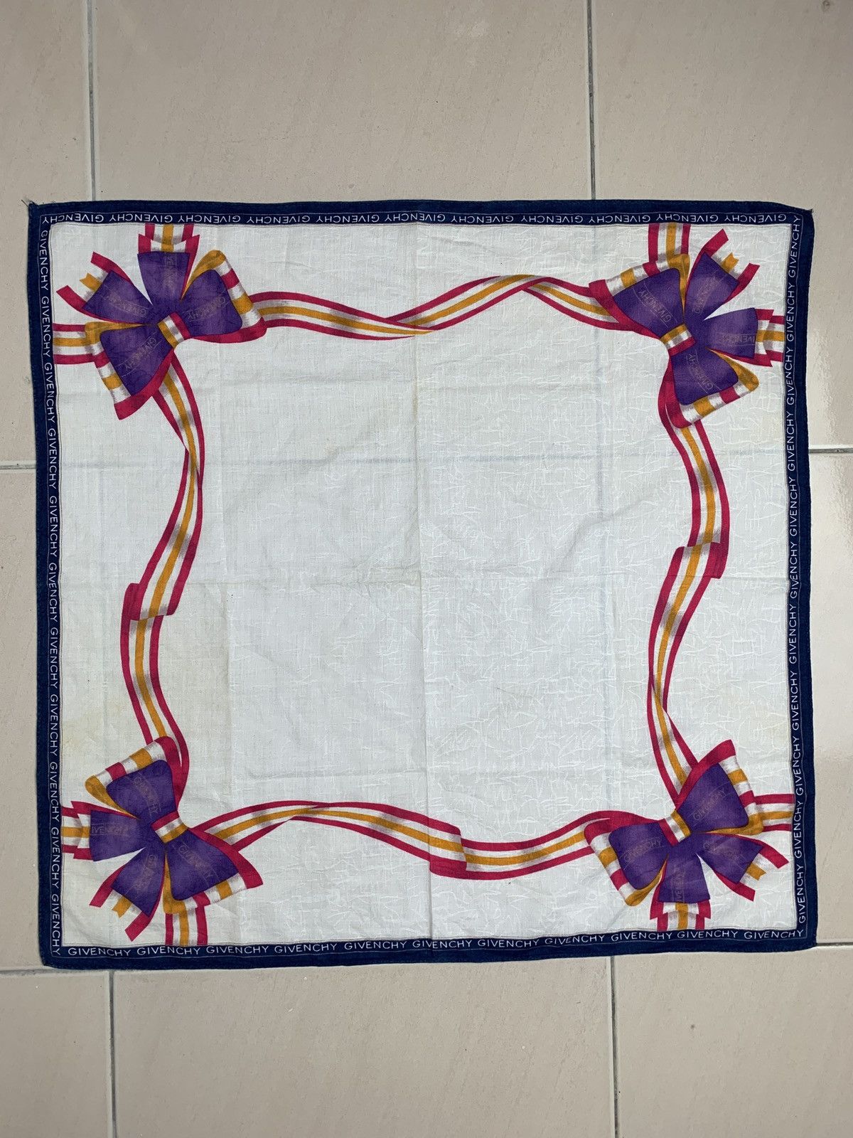 Designer Givenchy Handkerchief Pocketsquares Size ONE SIZE - 3 Thumbnail