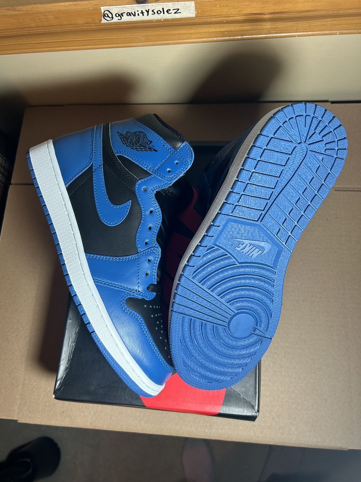 marina blue jordans