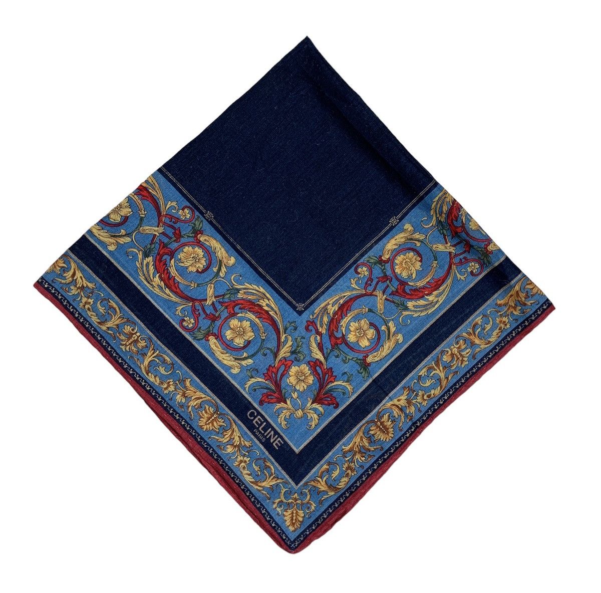 Designer Celine Handkerchief Pocketsquares Size ONE SIZE - 1 Thumbnail