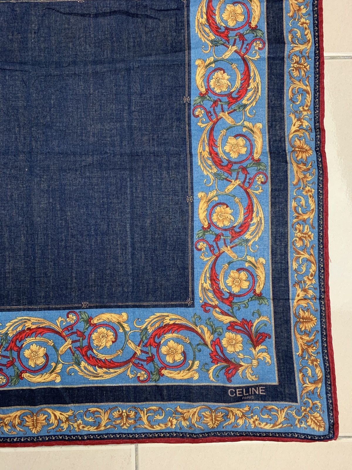 Designer Celine Handkerchief Pocketsquares Size ONE SIZE - 4 Thumbnail