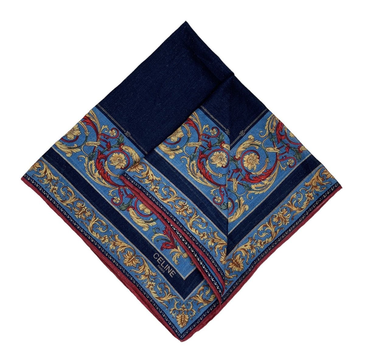 Designer Celine Handkerchief Pocketsquares Size ONE SIZE - 2 Thumbnail
